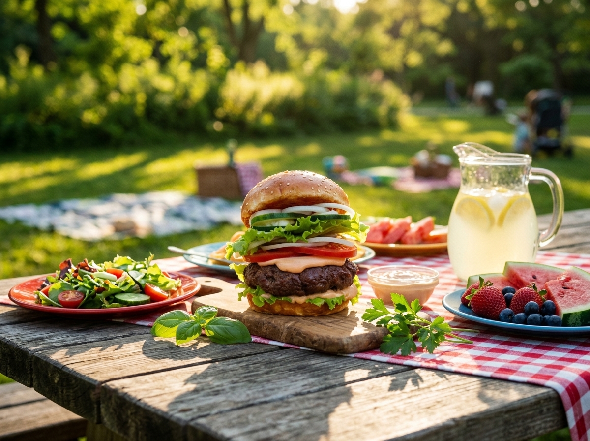 Quick Bites, Big Smiles: Turn a Fast Meal into a Summer Celebration! 2 nano banana generated 67a4e34c30dd55164a87