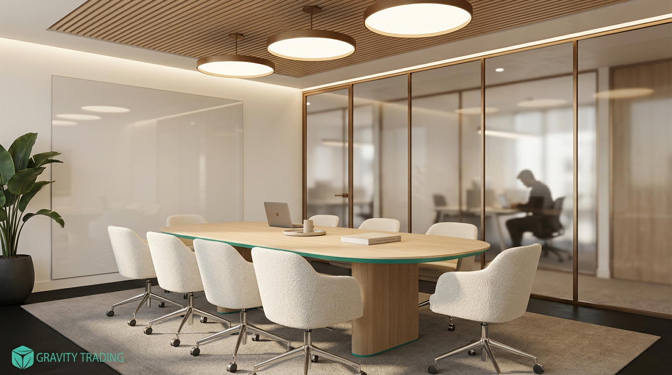 Modern Office, Real Work: Plan, Light, Furnish for Focus — Gravity Trading insight 1