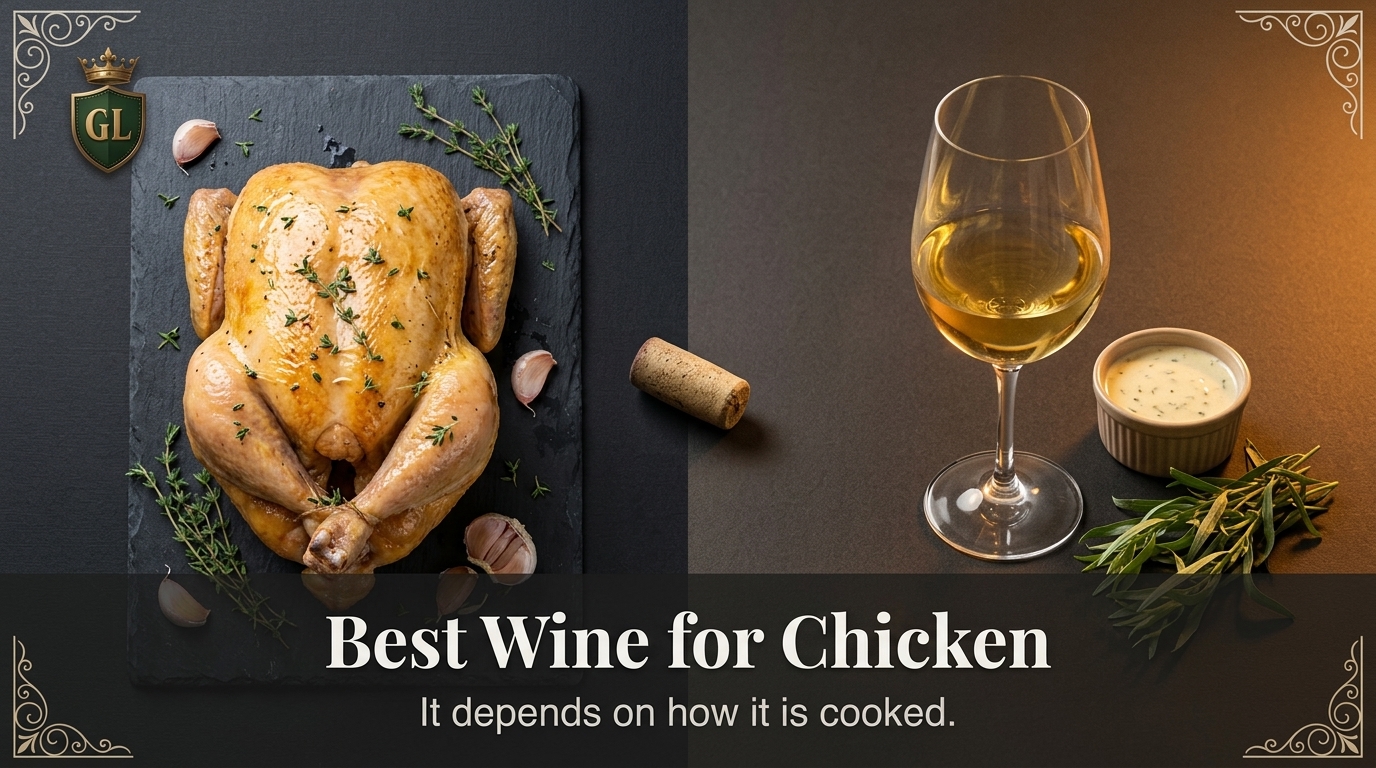 Best Wine for Chicken? Let Palate, Preparation, and Sauce Decide