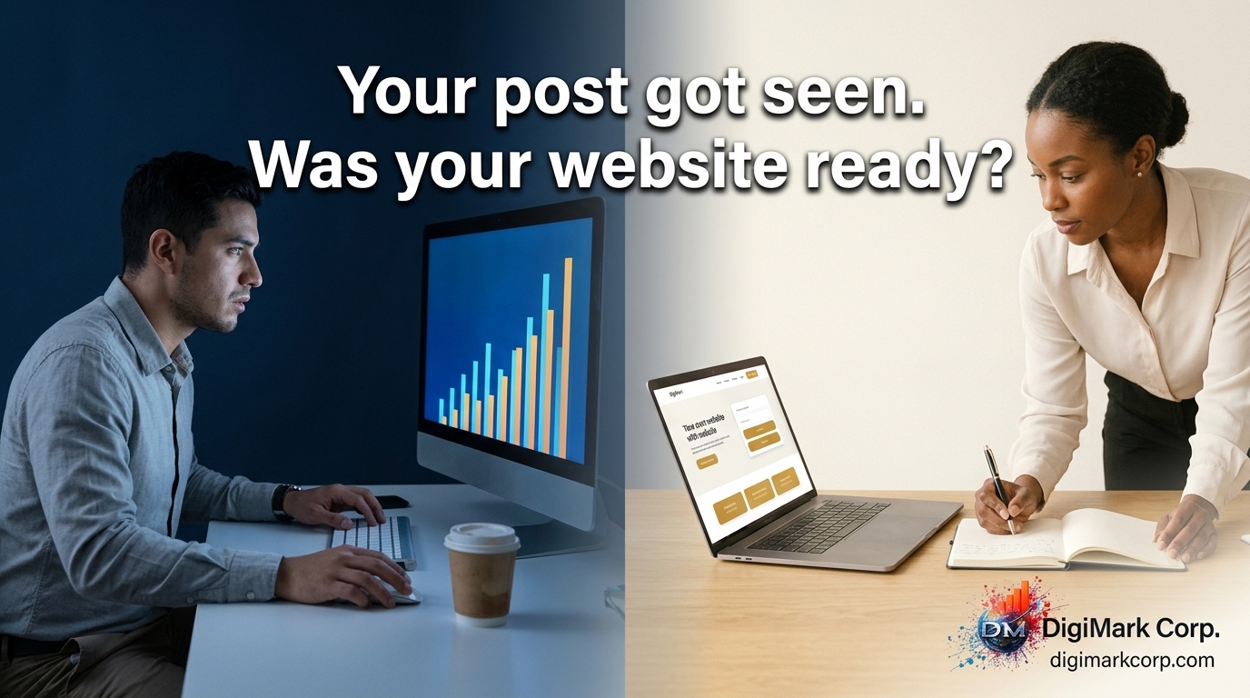 Your Post Was Seen. Was Your Website Ready When They Arrived? 3