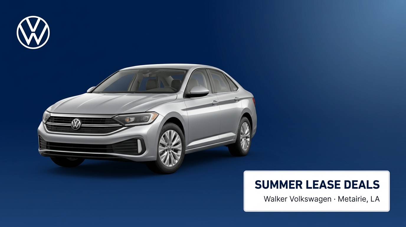 Volkswagen models available for lease