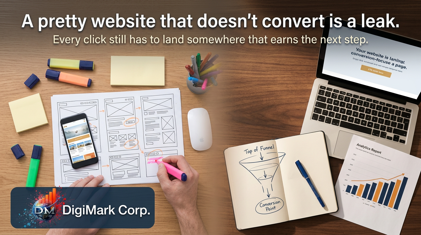 A Website That Looks Good but Does Not Convert Is Not an Asset, It Is a Leak 2