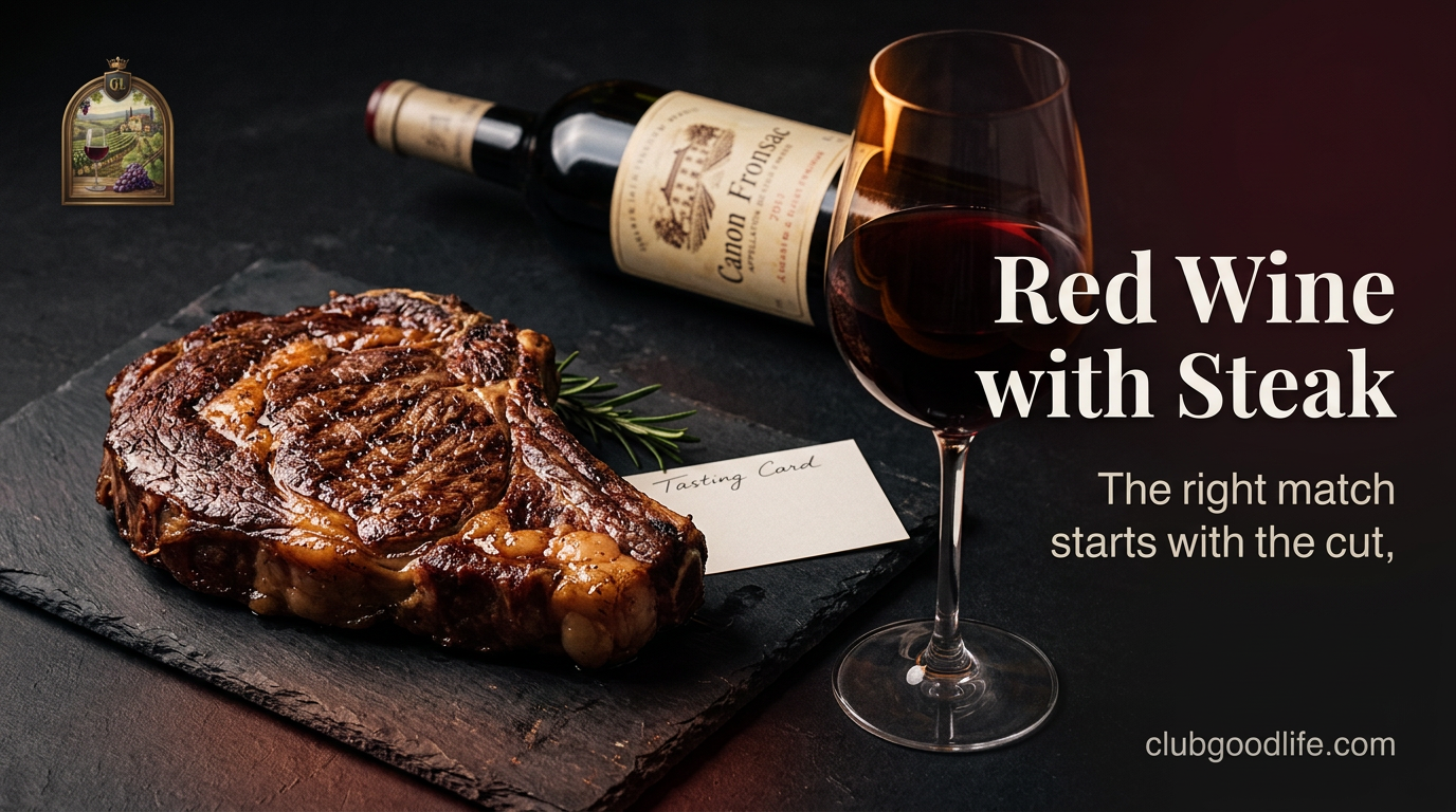 Red Wine with Steak: A Ritual of Precision, Not Power