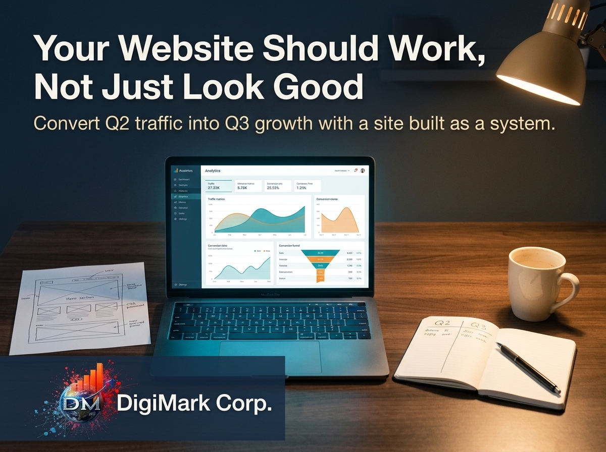 Q2 Reality Check: Your Website Isn't a Branding Project - It's a Conversion System 2