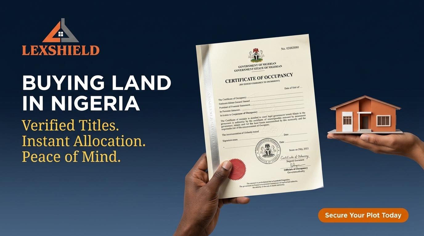 Buying Land in Nigeria: Verified Titles, Instant Allocation, Real ROI This Summer Buying Land in Nigeria: Verified Titles, Instant Allocation, Real ROI This Summer