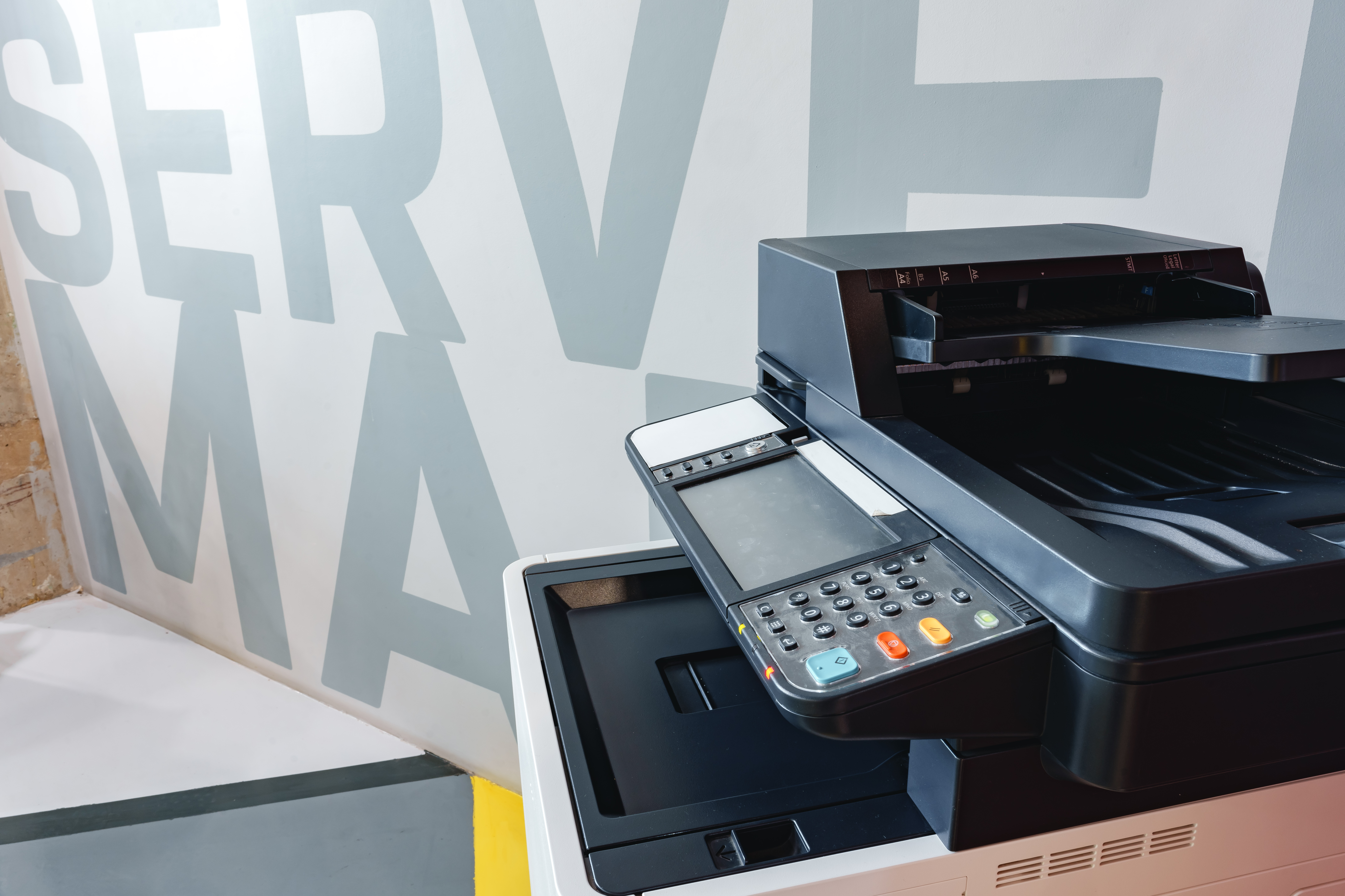 network printer multi function machine in modern o d4c1254f275e4c2ff923