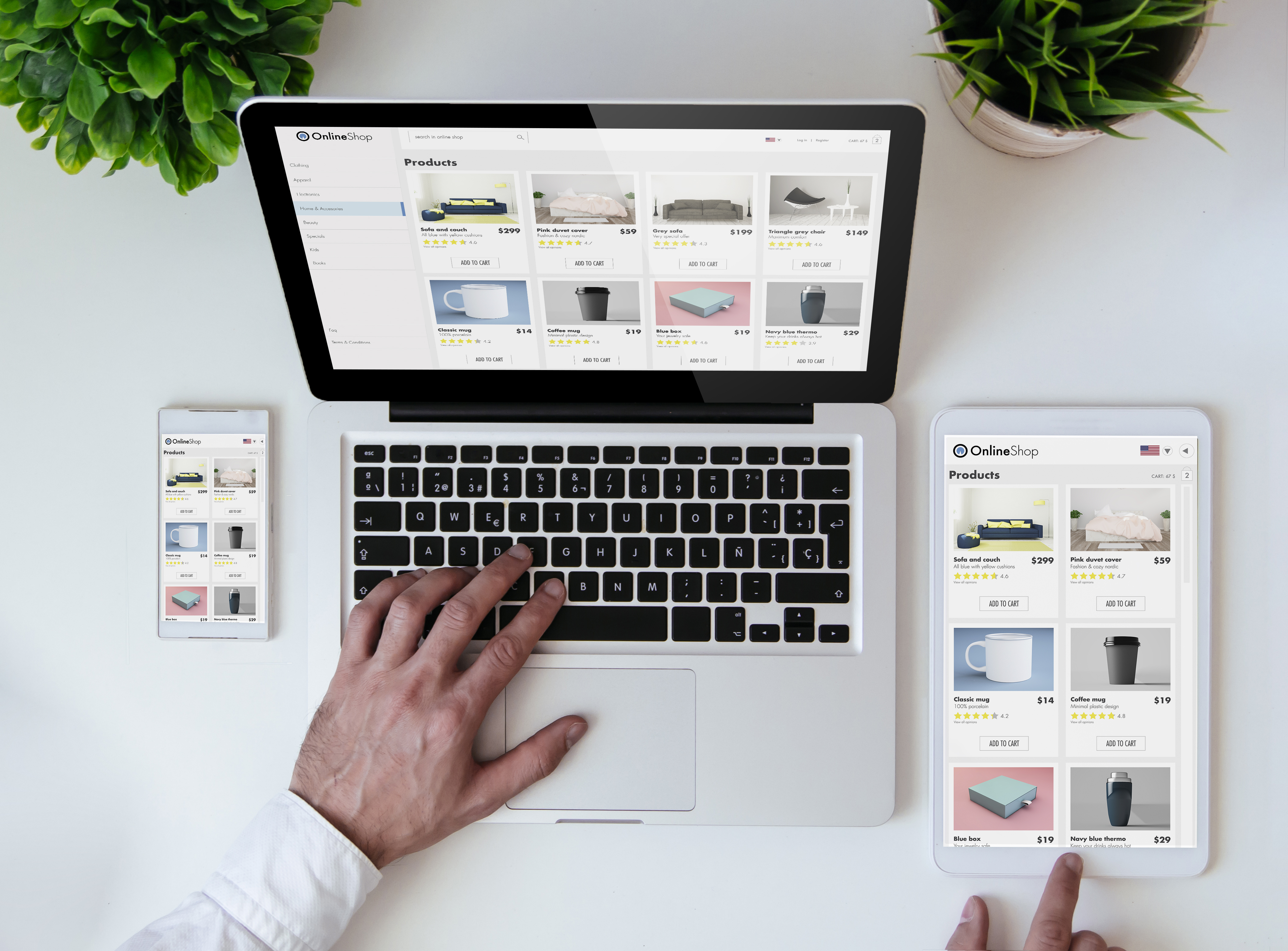 Responsive design visual