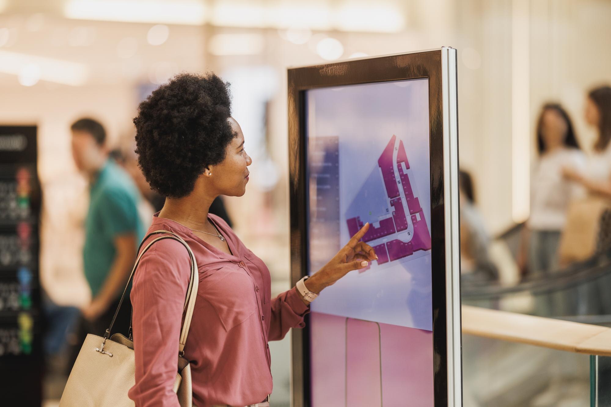 Shopping mall interior