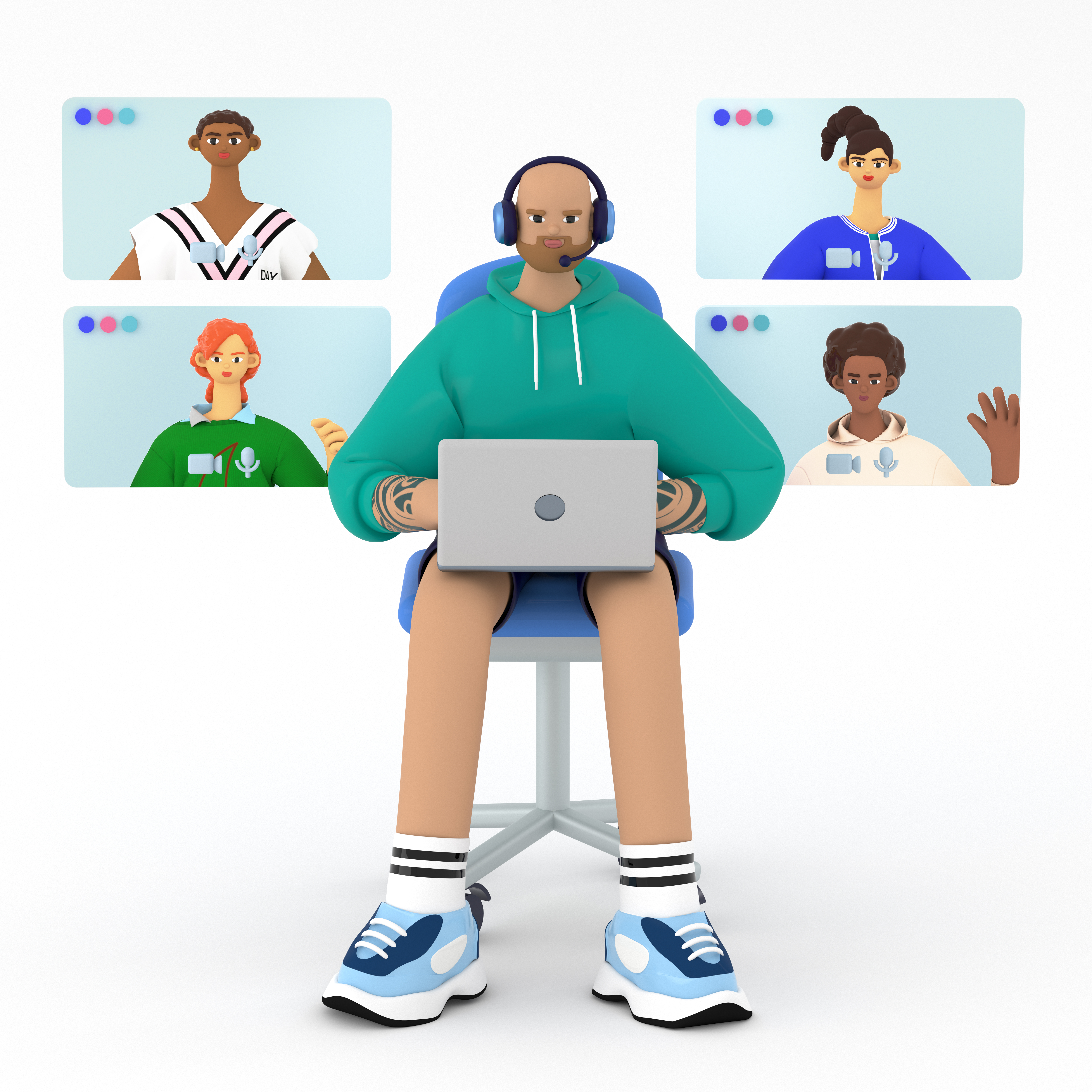 Online Meeting And Web Communication Concept Gr 1e01ede8061e7eca6972