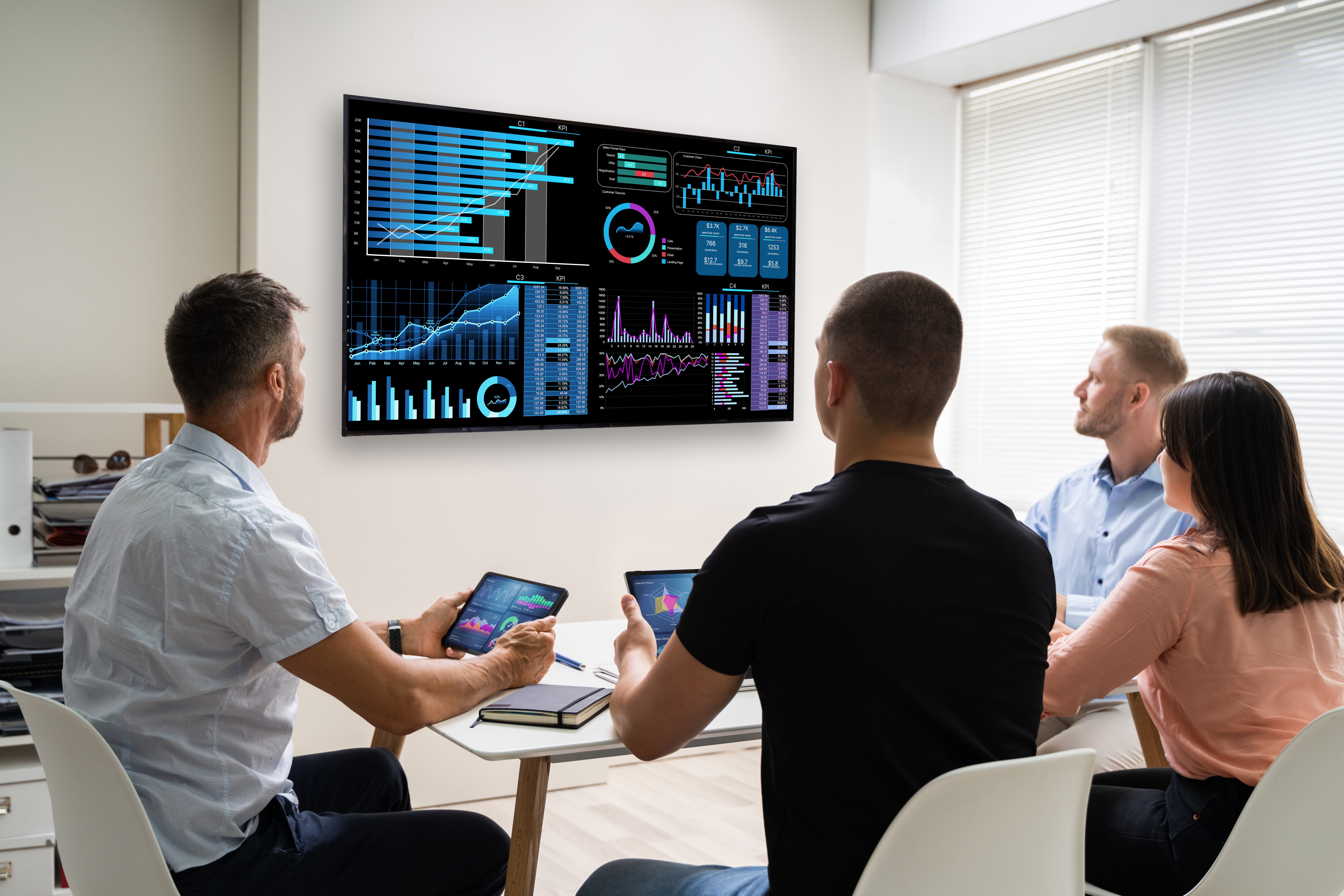 Online video conference meeting
