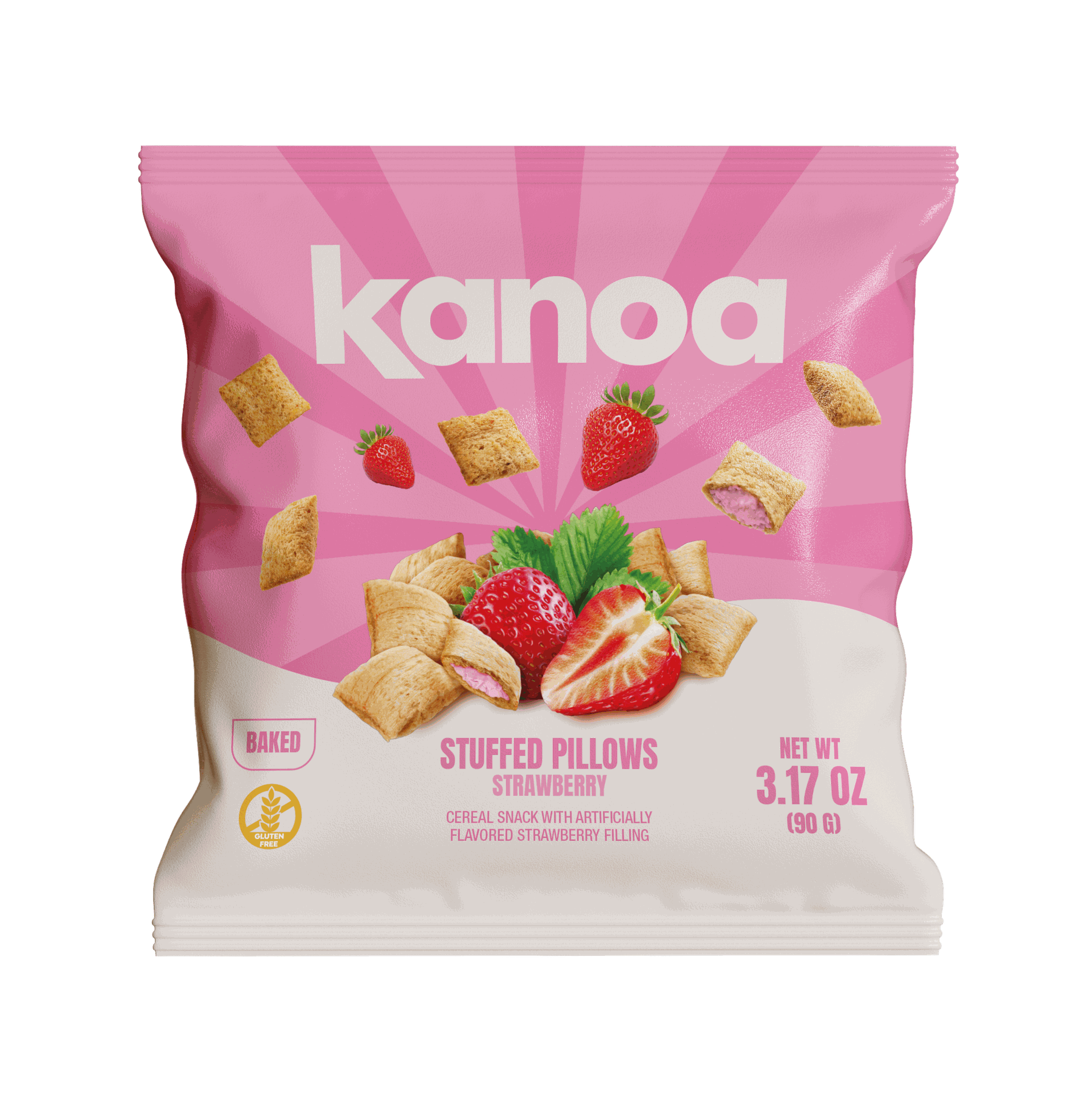 Strawberry Kanoa Snack