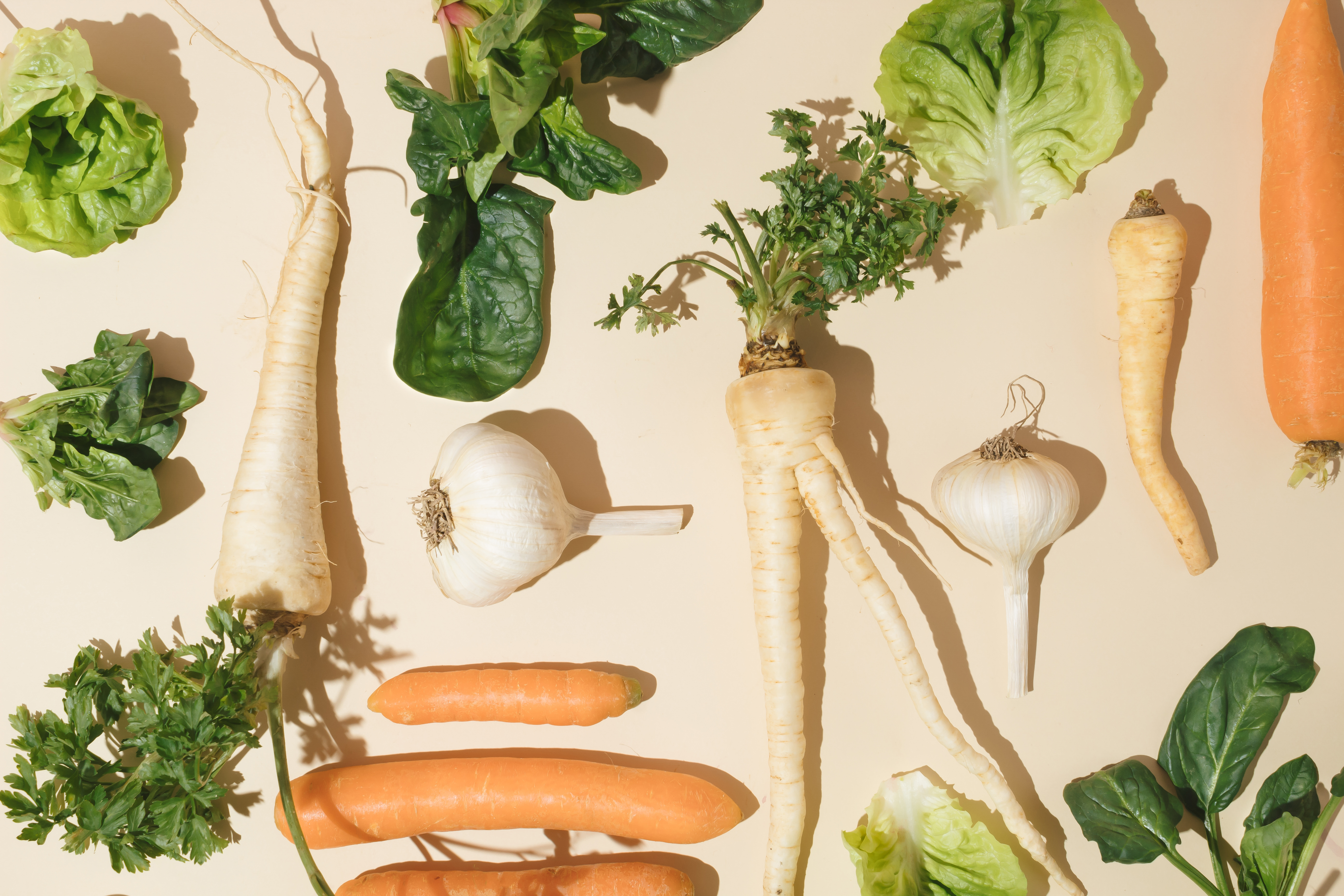 Overhead View Of Fresh Vegetables Concept Of Heal 24Fb135450C05A107346