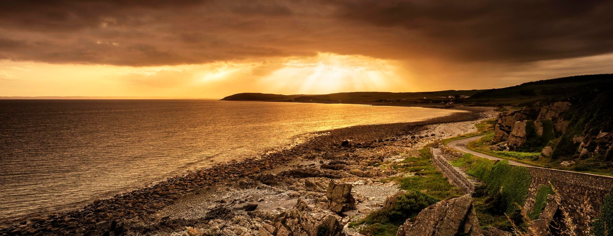 panoramic view of sea against sky during sunset 6ca98f9233554b45bb4e BTOURS