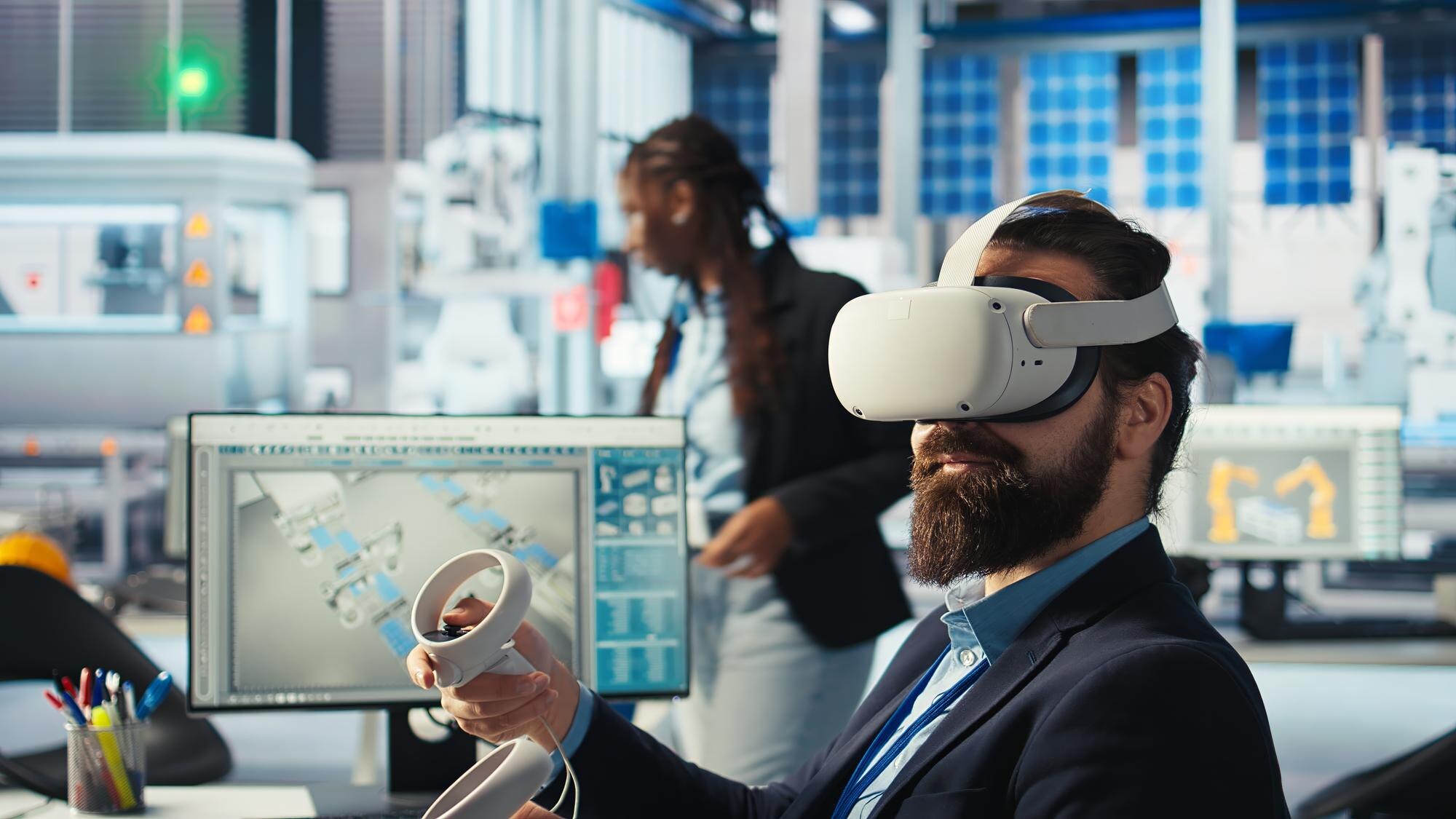 photovoltaics engineer using vr tech researching c fd2d1d8b0b78693e5172