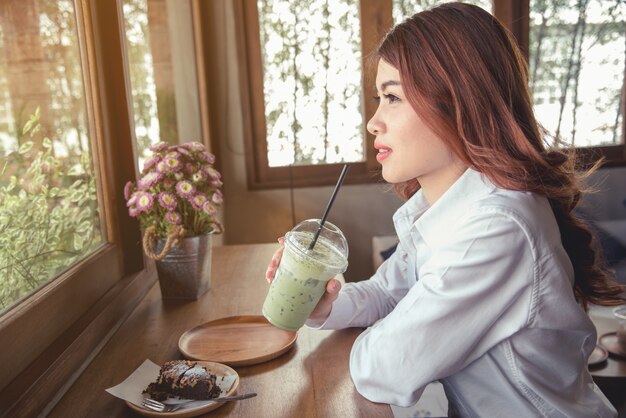 portrait beautiful young adult woman look cheerful 4a5c67ae54b0535f56ad