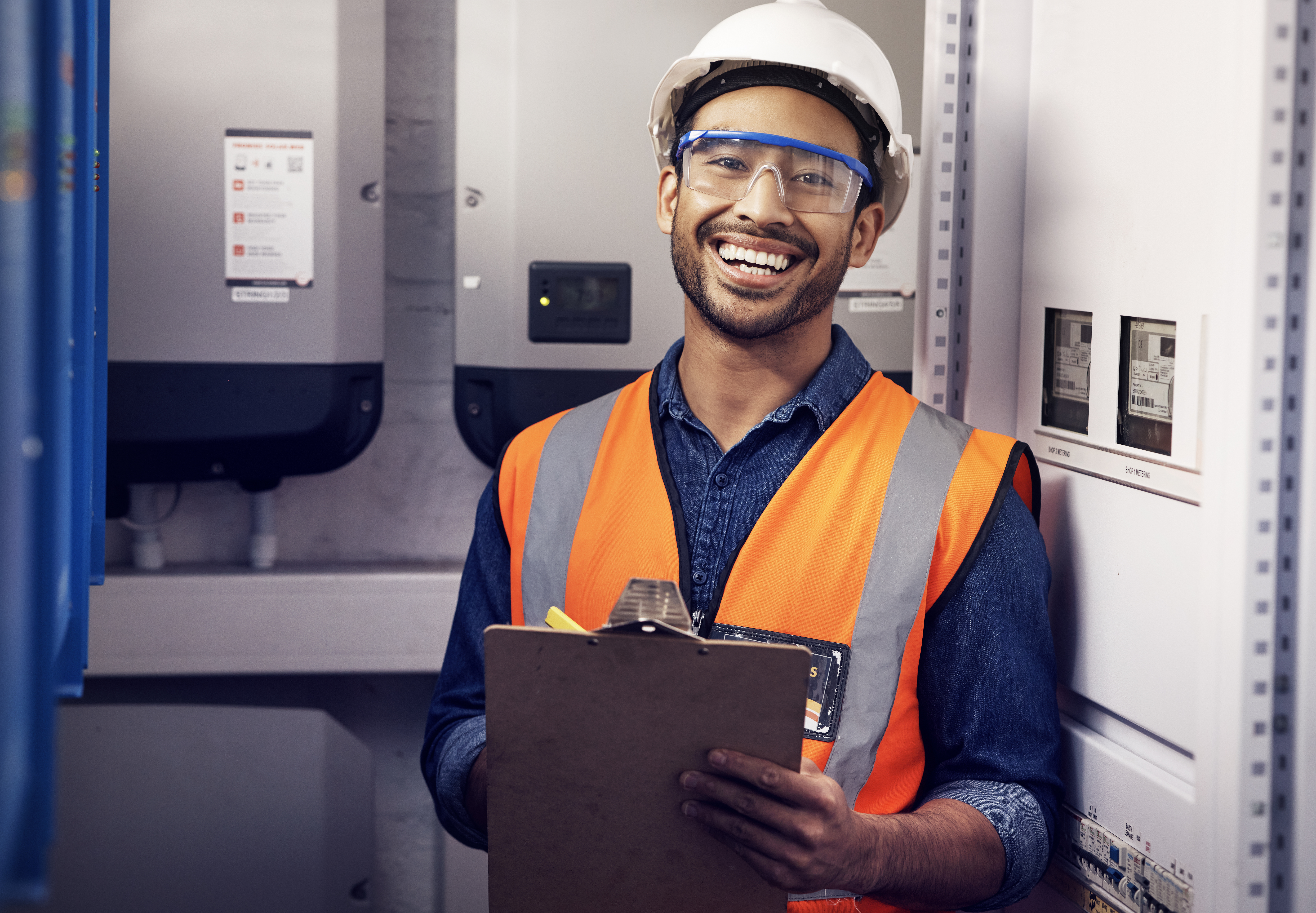 Engineering technician portrait