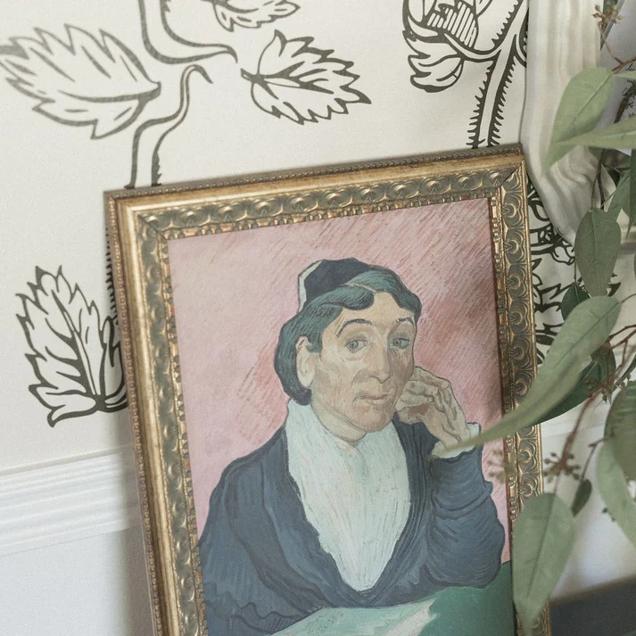 Portrait of Madame Framed Art Print.