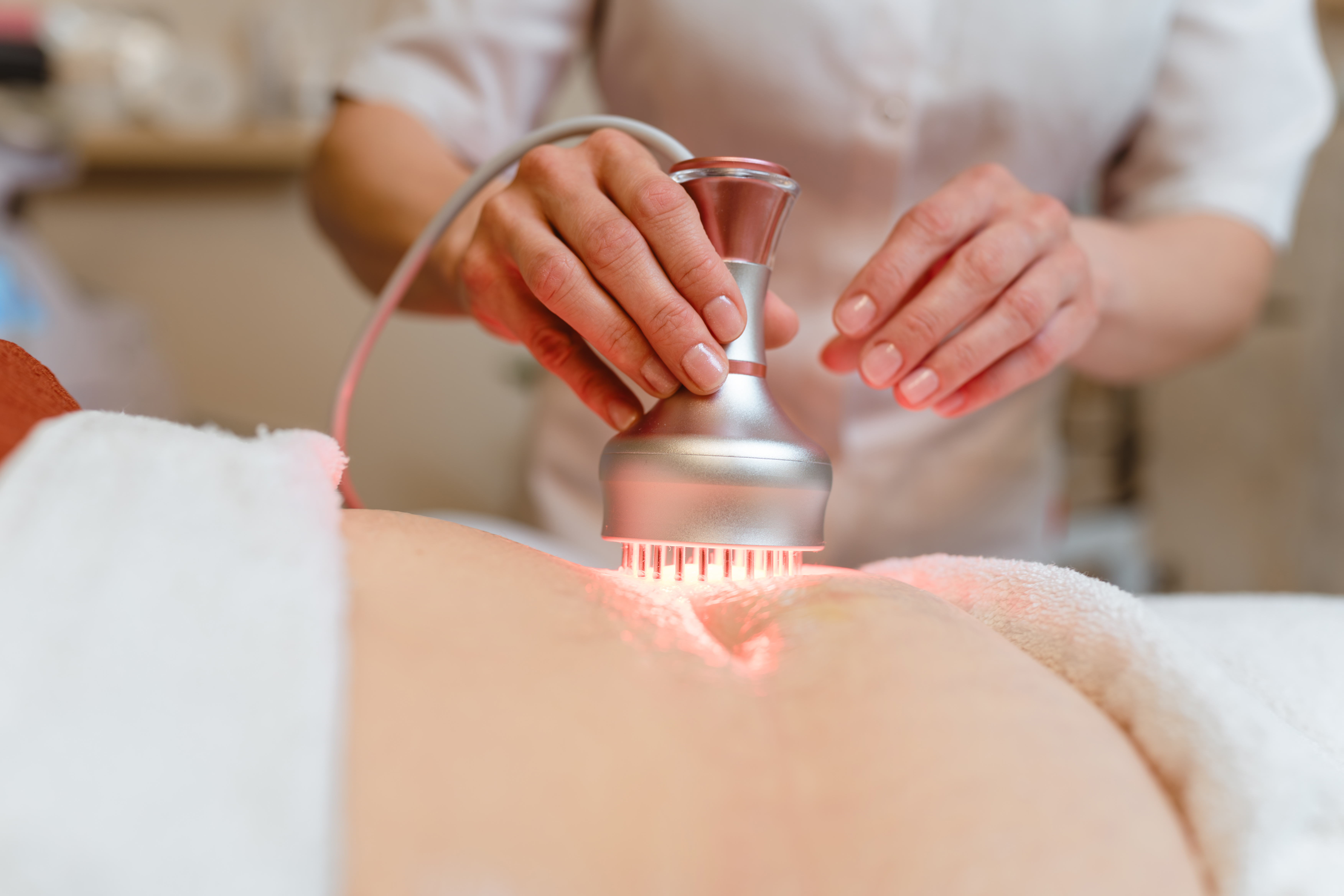 professional red bio led treatment at beauty spa 0cc66d53c7a24e31445e