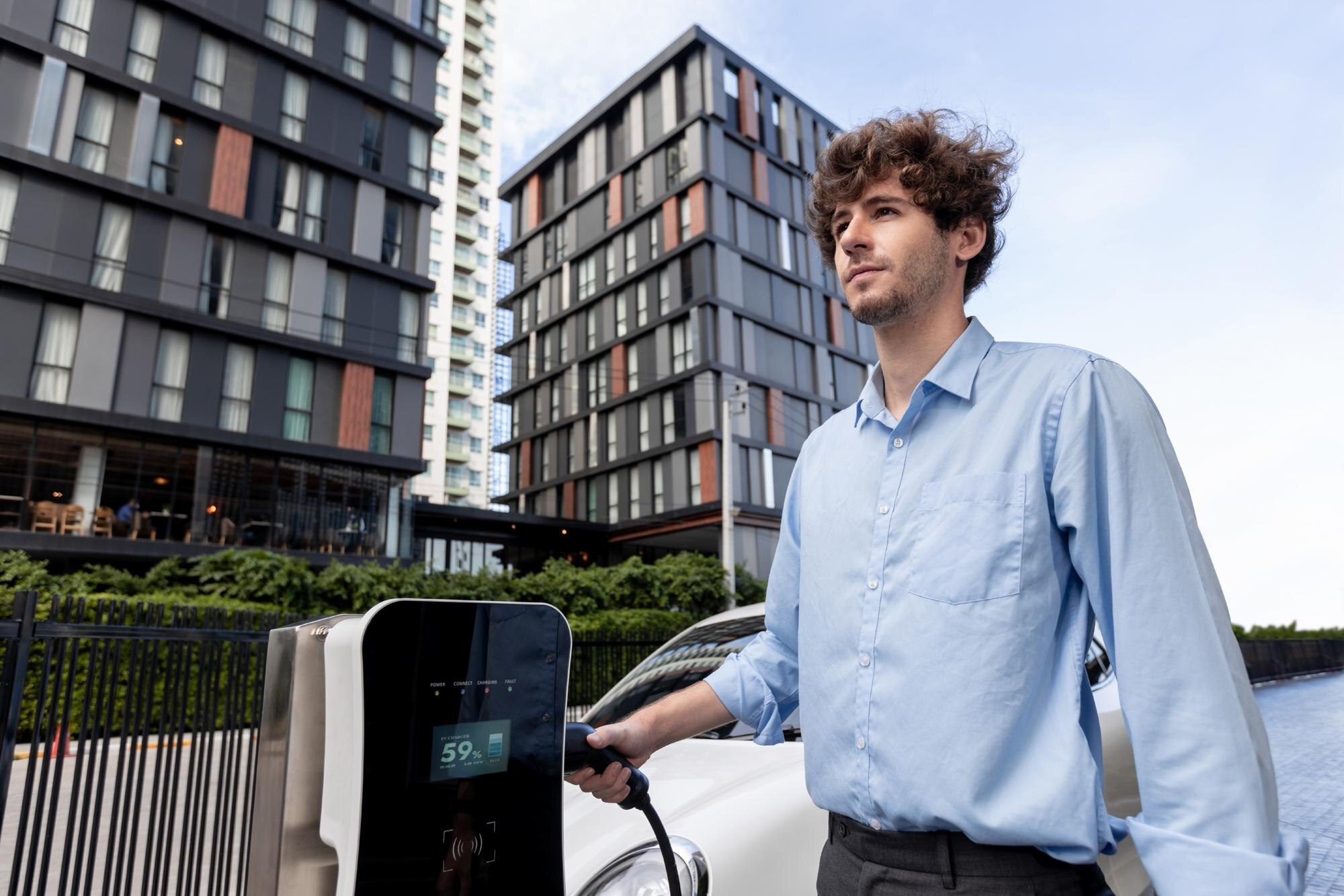 EV charging connection