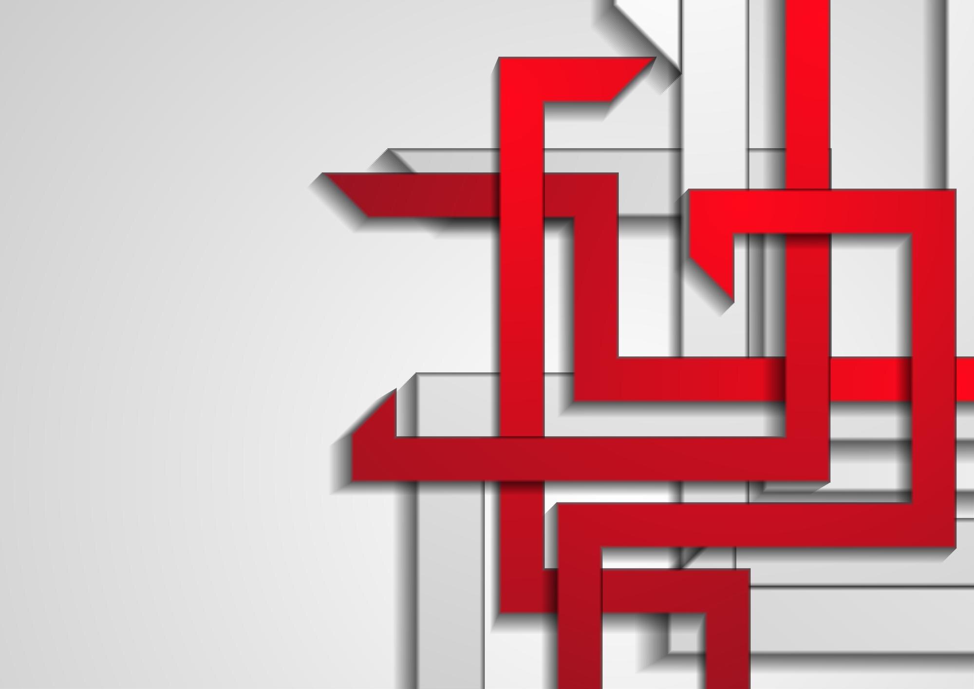 Using Digital Design to Stand Out in a Crowded Market Red And Grey Stripes Abstract Technology Backgroun 7f6d1595a6e1ada81581