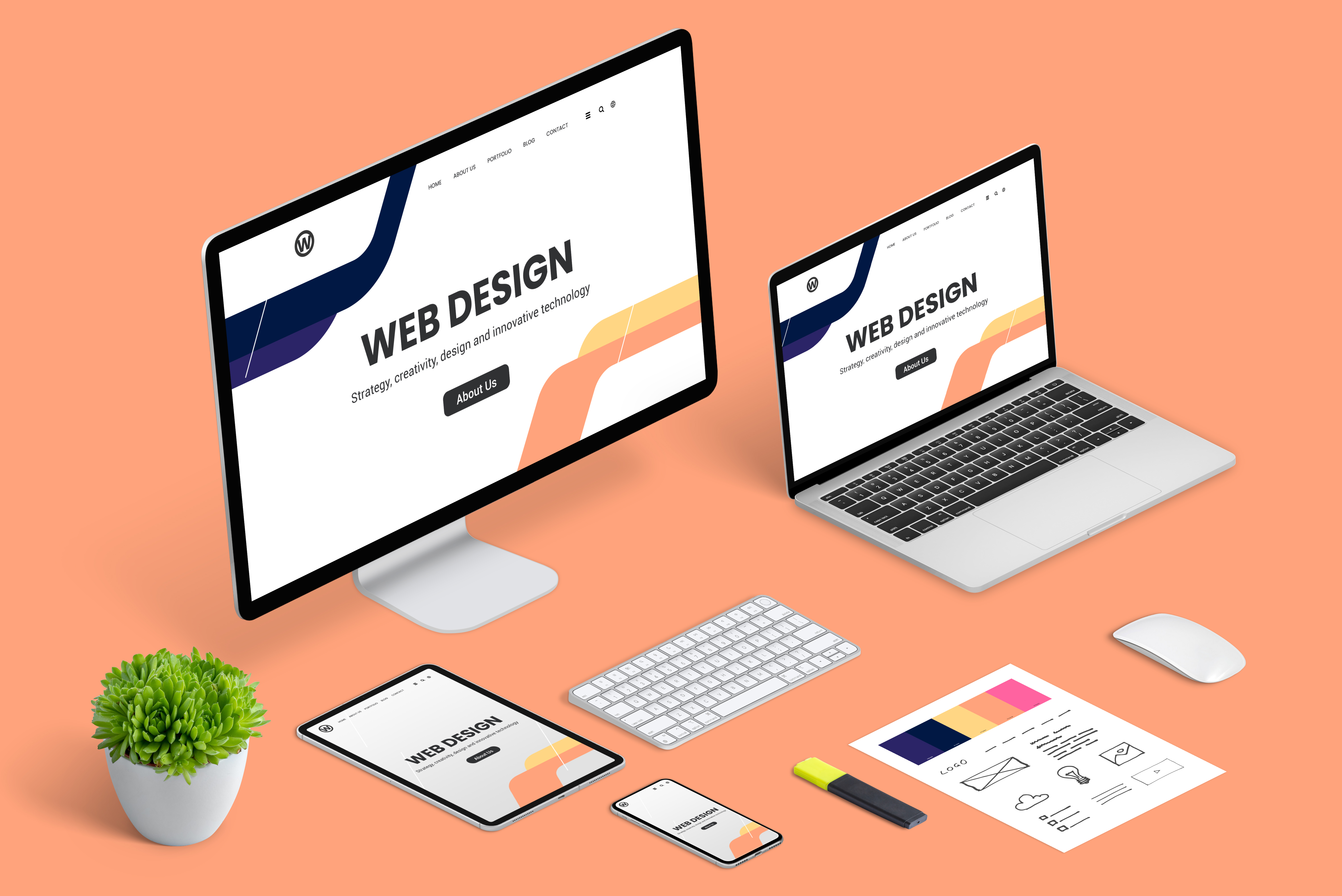responsive web design studio page presentation con 9ef85259c350224f81f4