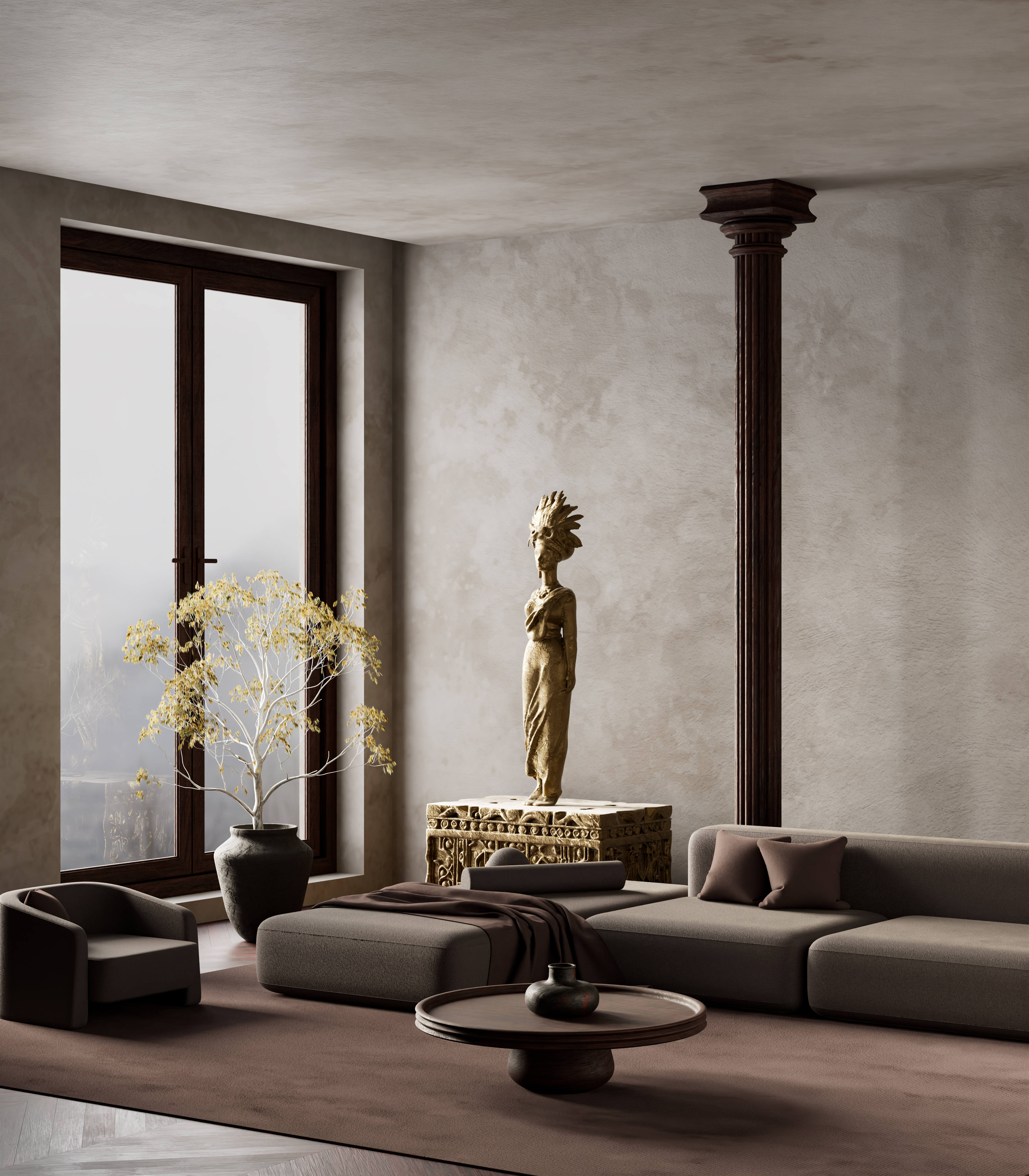 scandinavian interior living room with elegant art 0d8c70541c0a0dd6df72