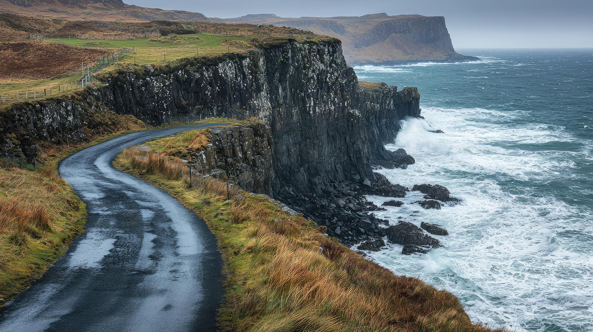 scenic coastal road along rugged cliffs with drama a61d6d7ee3a354cbd36a BTOURS