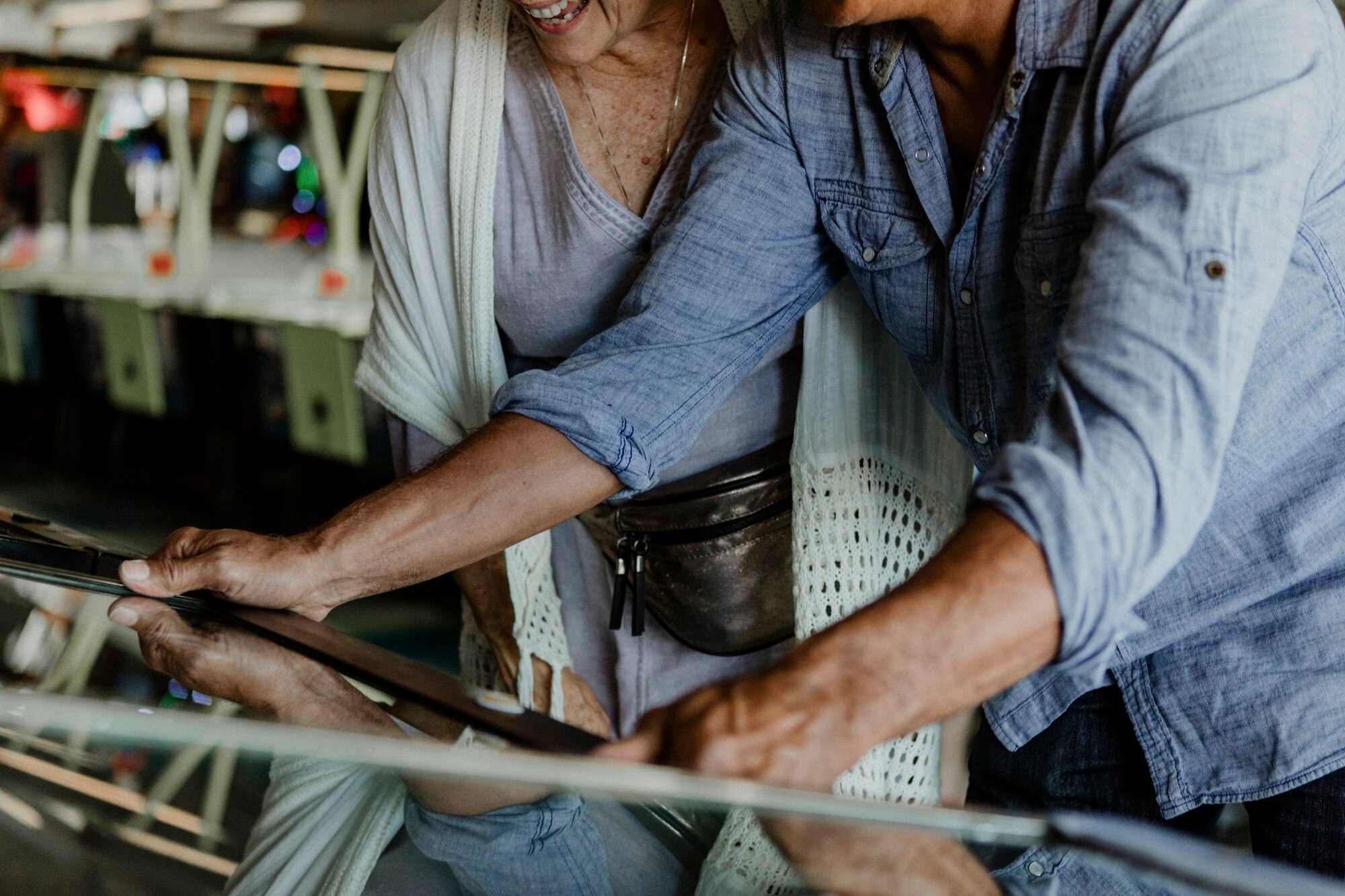 7 benefits of local plastic manufacturing for Australian trade and business 2 senior couple playing games at a game arcade e5f77d1667ae2610bc1d