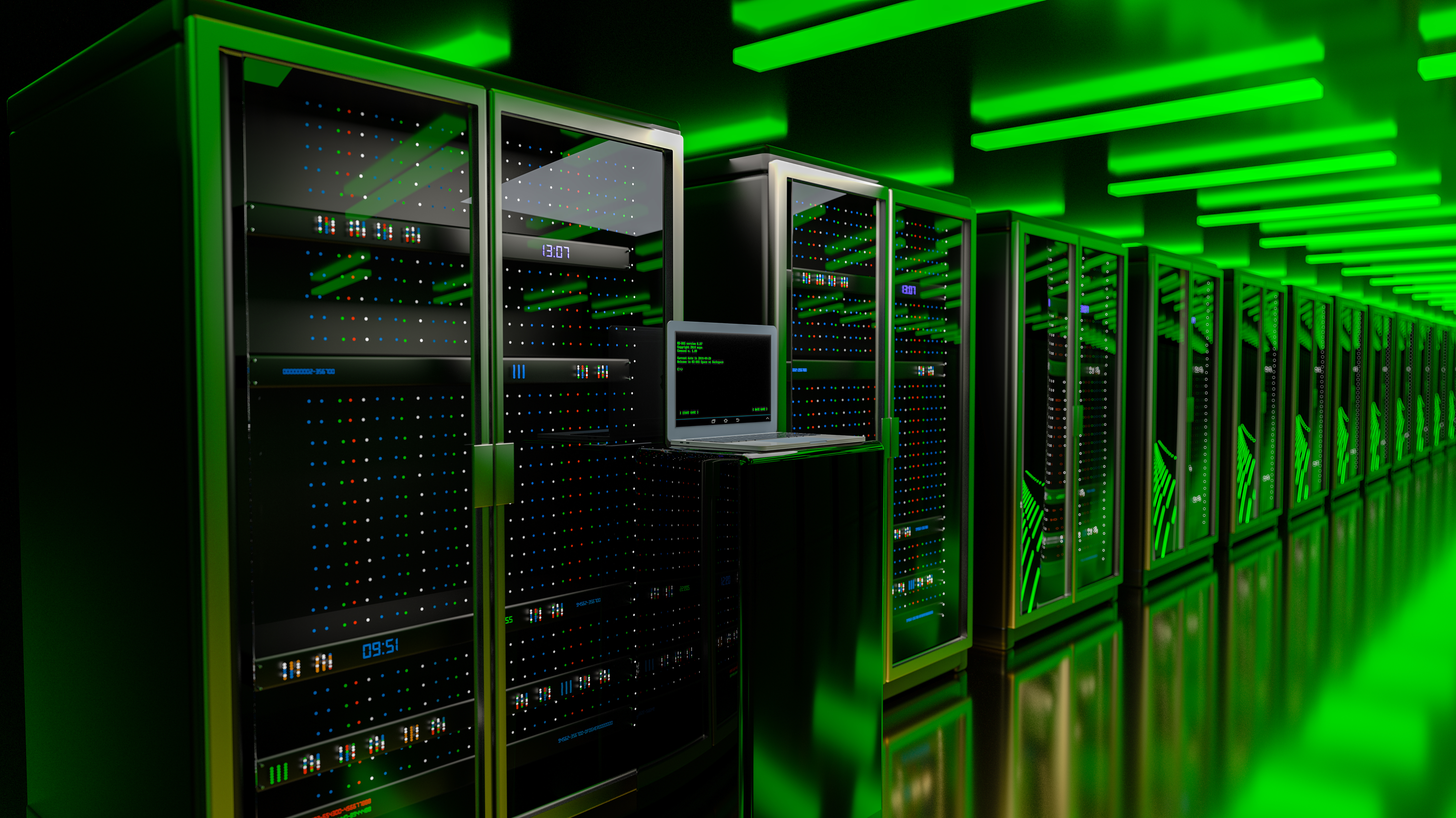 Green Hosting Explained: What It Means for Your Business and the Planet 3 servers servers room data center backup mining a74bedee3392dda34335