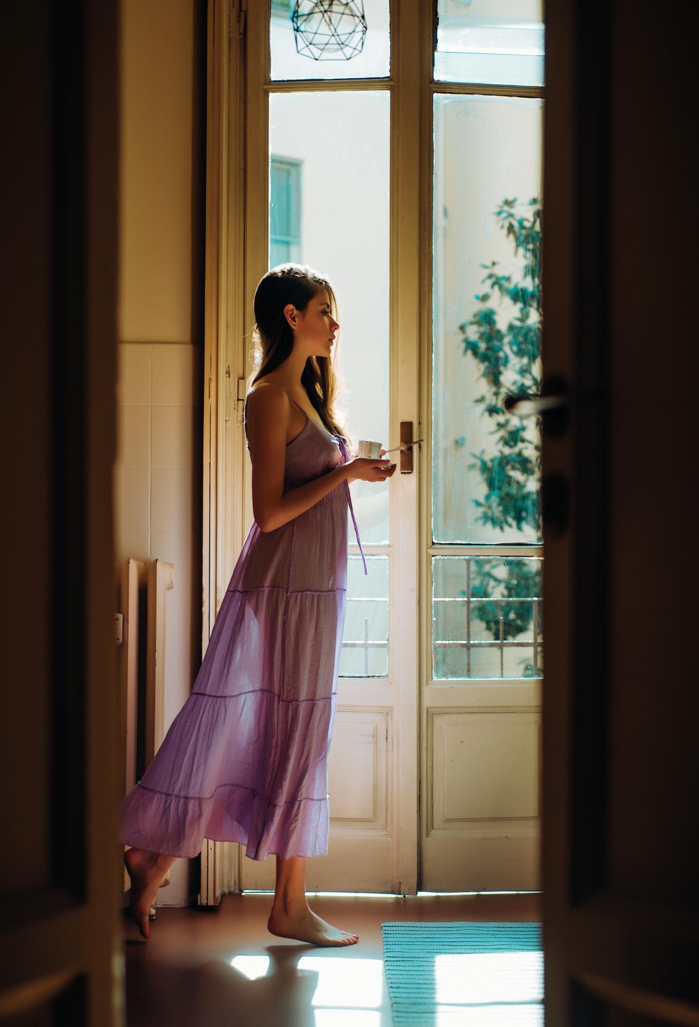 she holds a cup she happy dances girl is dressed i e2ff10a9b7deb8629fee