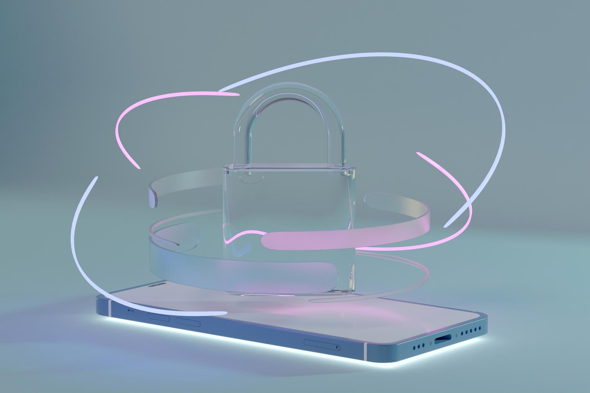 Building a Scalable and Secure E-commerce Platform in Australia: A Blueprint for Success 38 smartphone with lock and creative glowing security 556d5cb683eccf75a536