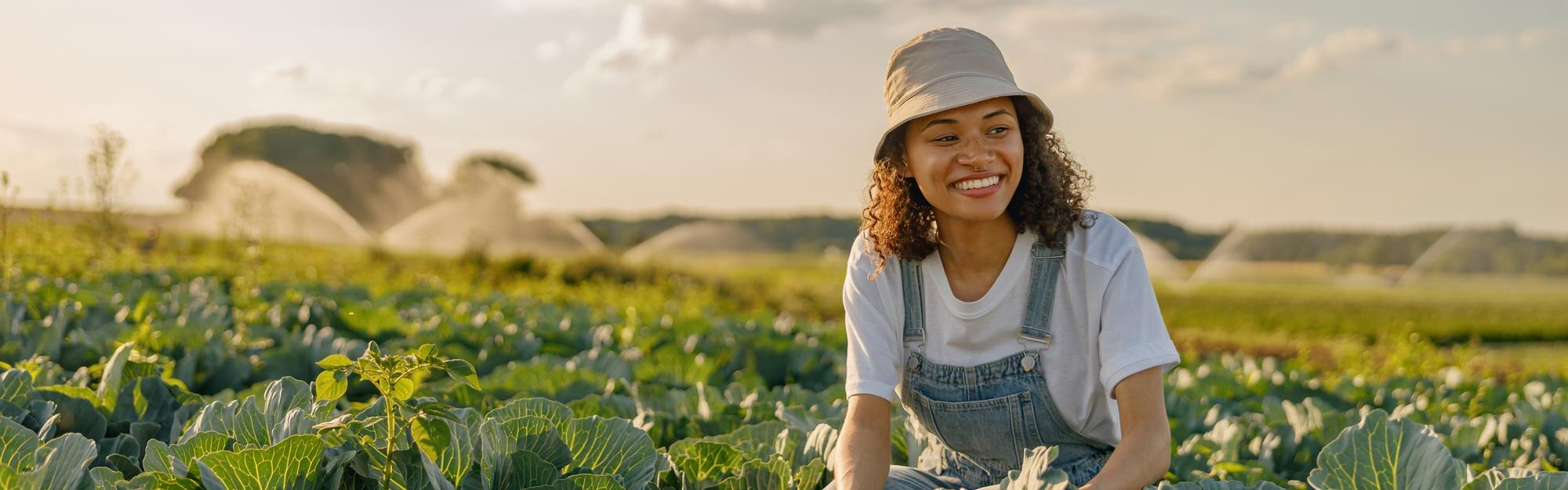 Eco-Friendly Choices Start with Knowledge: The Surprising Benefits of Agricultural Awareness 1 smiling female farmer in uniform working in cabbag 8c3b5da76206e733d681