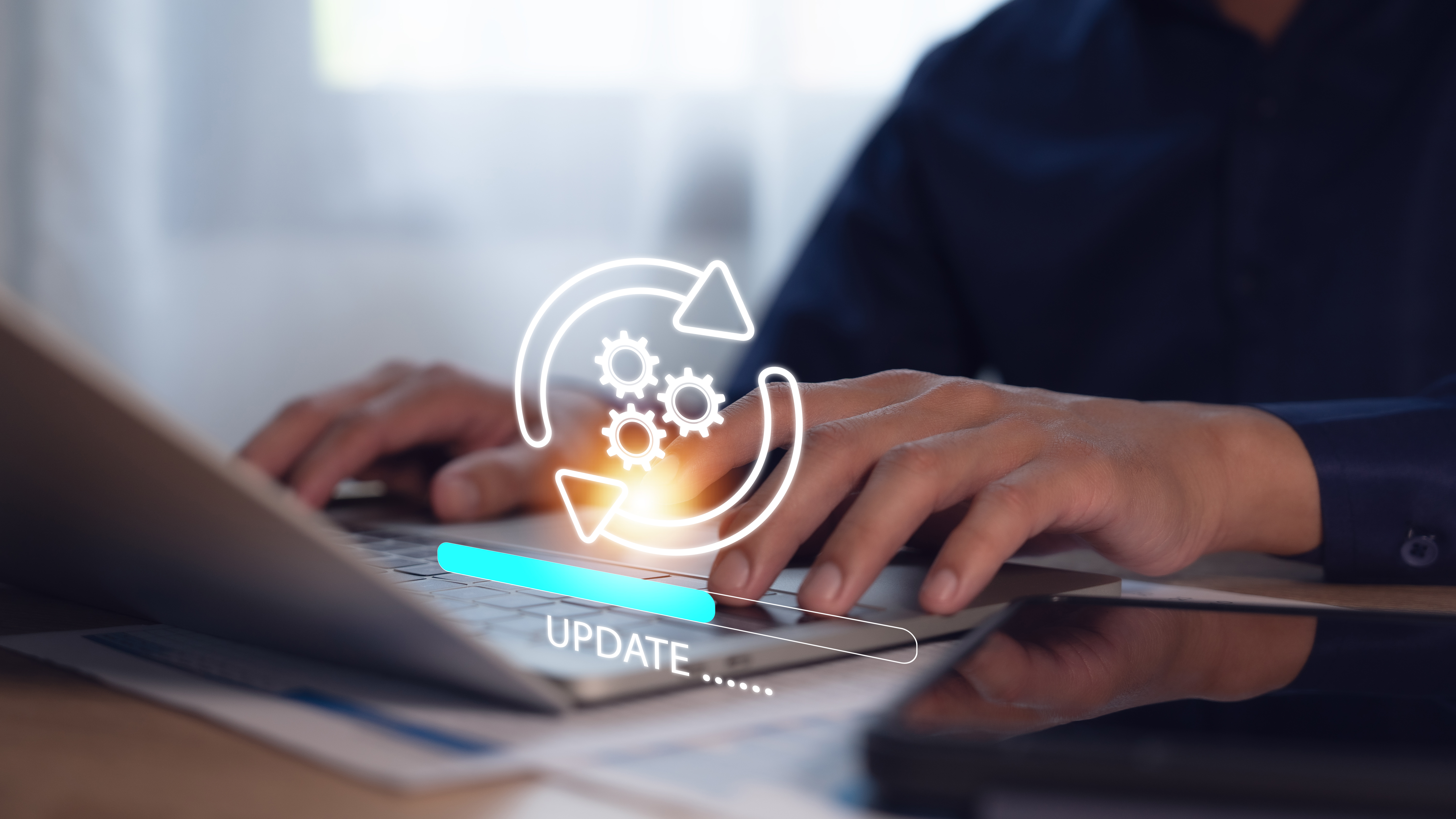 software application upgrade technology concept so cbf40930f863afac86b7