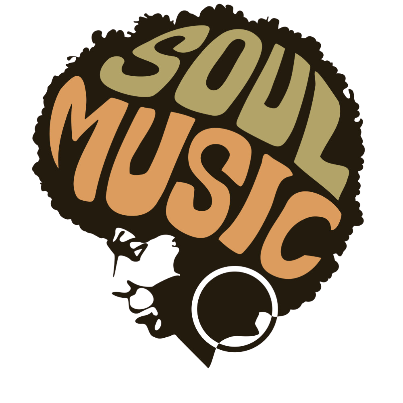 Abstract art showing the fusion of gospel, rhythm, and blues elements symbolizing the foundation of soul music.