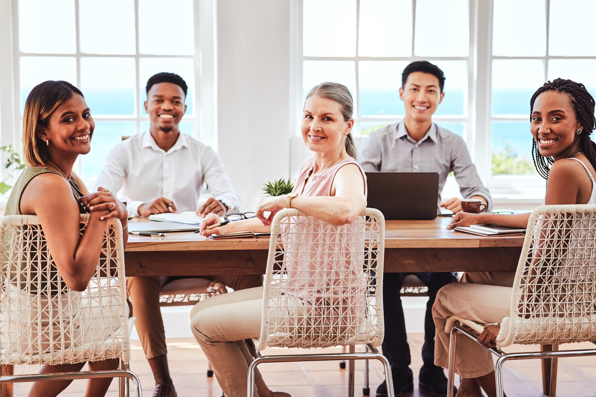 Harnessing the Power of Positive Demeanor: The Secret Ingredient for Conflict-Free Teams 3 startup company diversity and team of happy employ 8fa22c335bb5fdeff65a