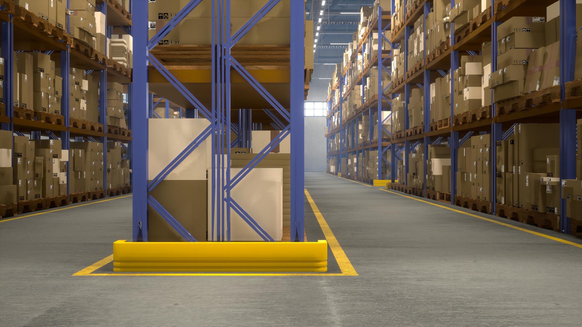 storage room with racks filled of containers and m 75c4db0cfe213431e082