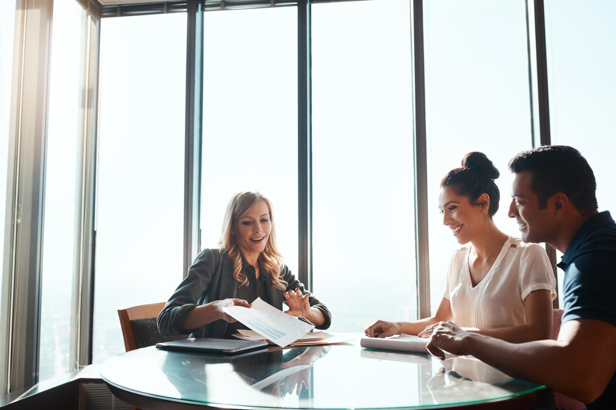 Navigating Changes In Australian Immigration Policies With Confidence 2 Strategy Financial Advisor Or Couple At Table In M 96E8Aa8B0A9B07Fe262C