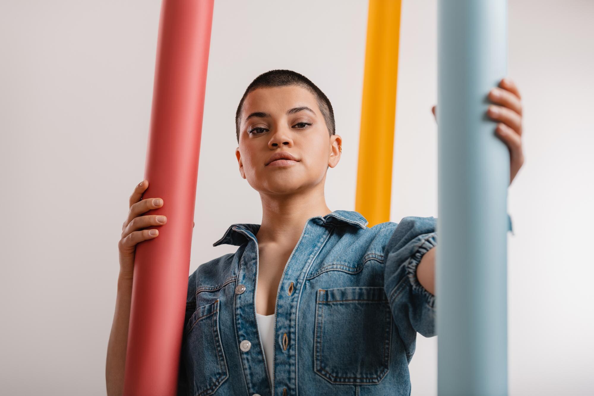 Choosing the Right Plastic Material for Your Custom Fabrication Project 2 stylish young short hair woman in denim clothes st b2fcdb687331c5a1d607