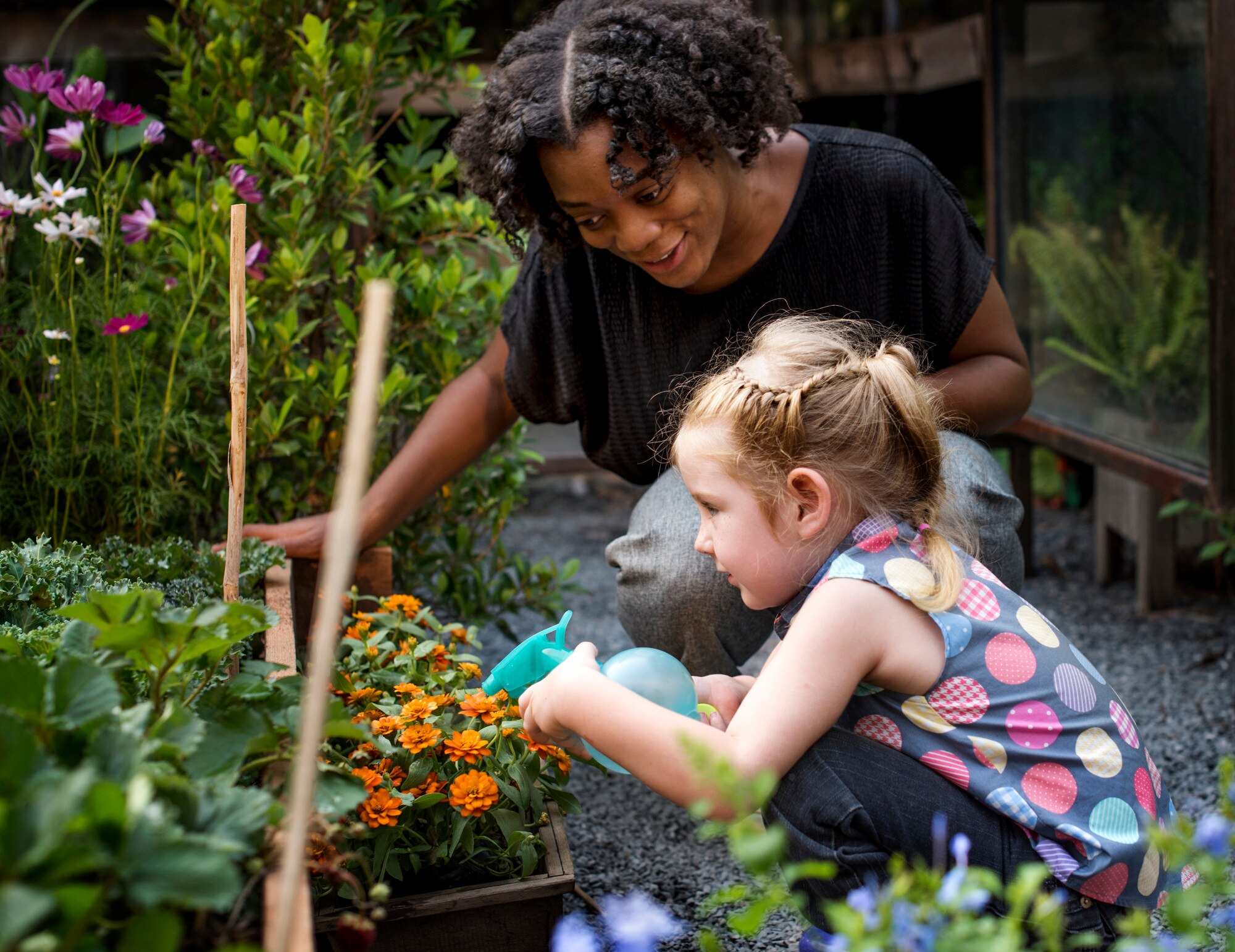Plant the Seeds of Learning: Support Our School Garden Build! Teacher And Little Girl School Learning Ecology Ga E0b897bbdb6e29481f2e