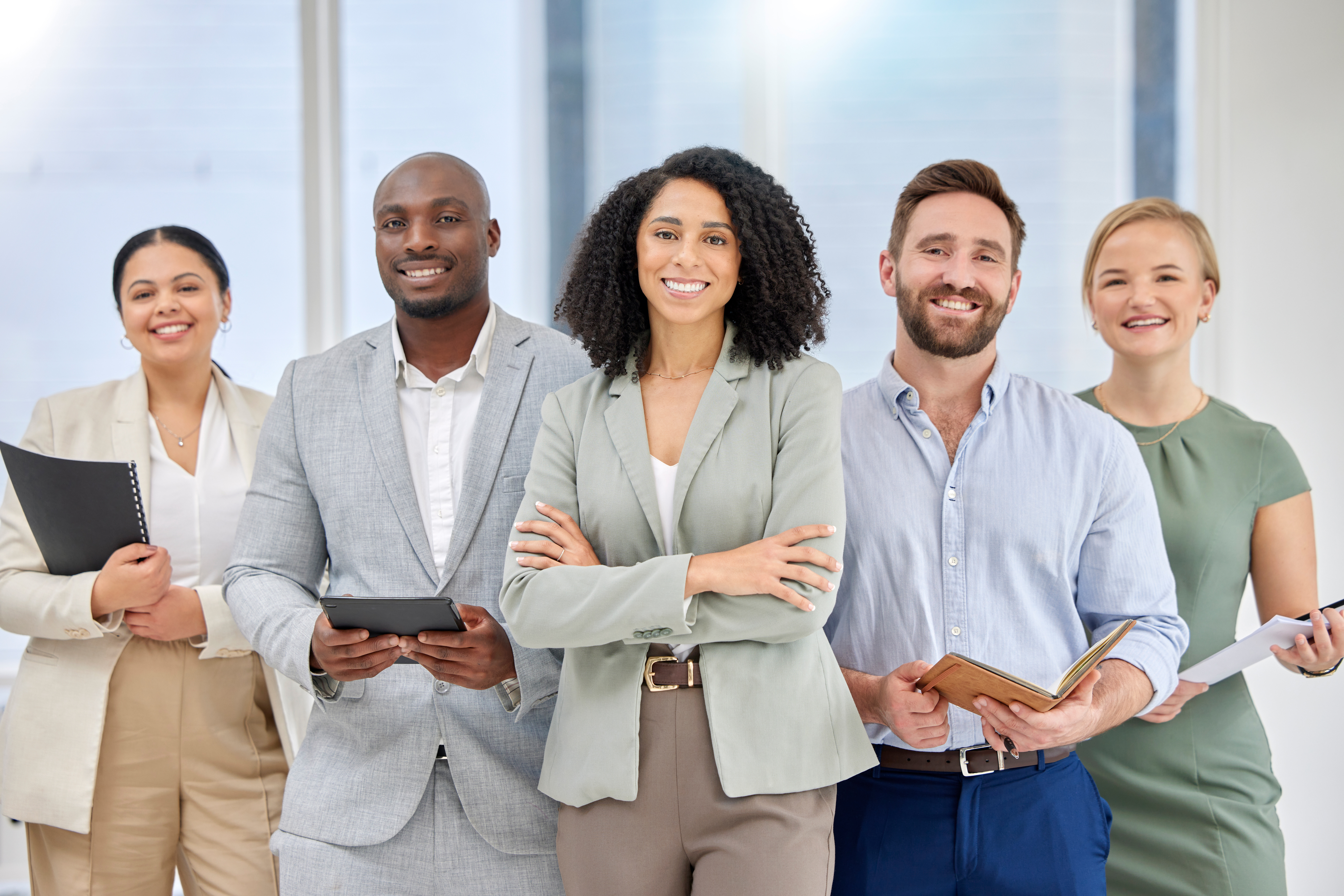 teamwork manager portrait and diversity of office 64e190ae0f0019c42ee3