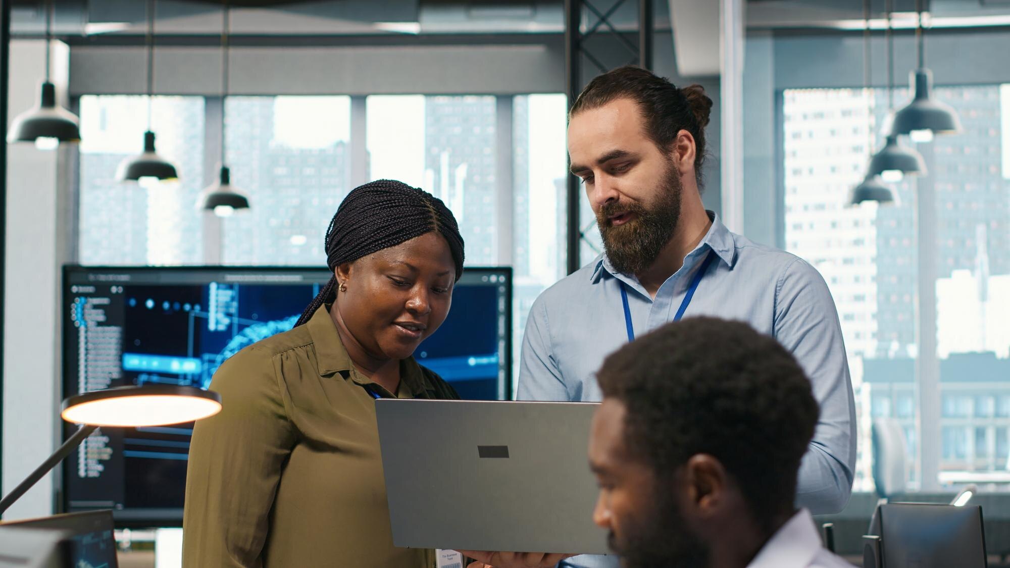 The Power of Cloudflare: Enhancing Website Performance and Security for Your Business 4 The Power of Cloudflare: Enhancing Website Performance and Security for Your Business The Power of Cloudflare: Enhancing Website Performance and Security for Your Business Teamworking Programmers In Office Reviewing Ai Sys B48Ecdf9C4D85290Dbac The Power Of Cloudflare