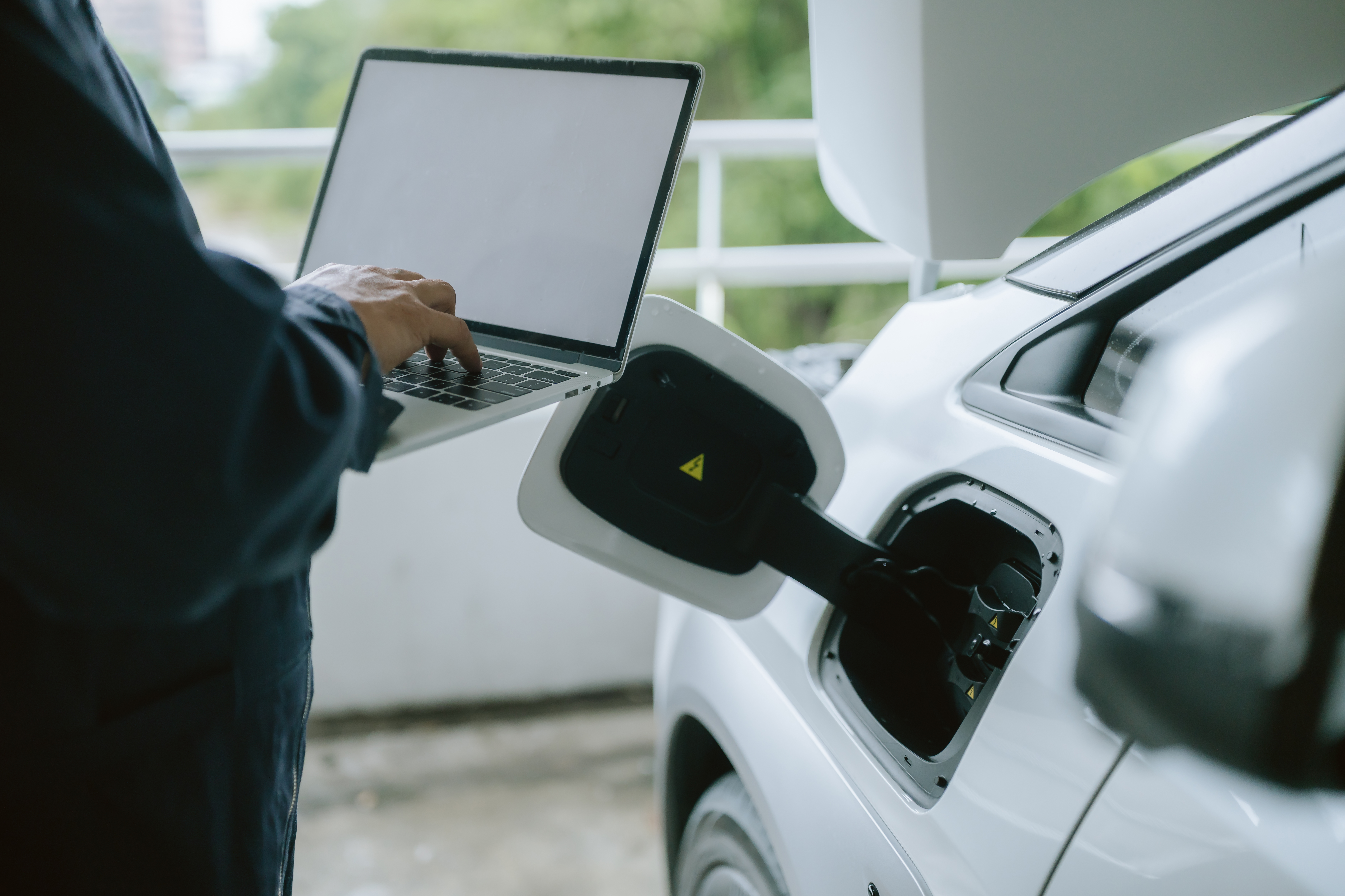 EV charging technician