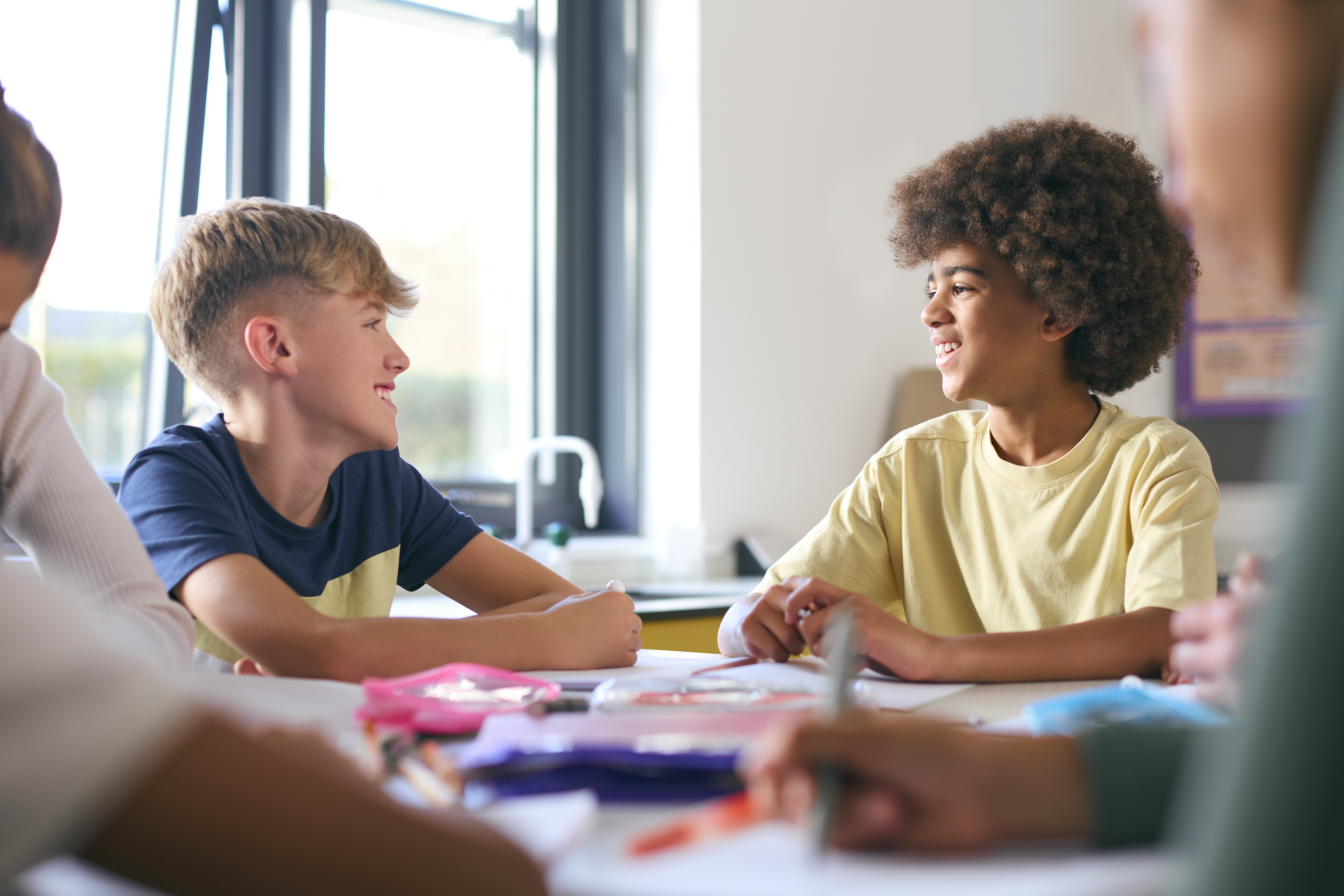 Two Male Secondary Or High School Students Sitting 871128dec50797afc0c6