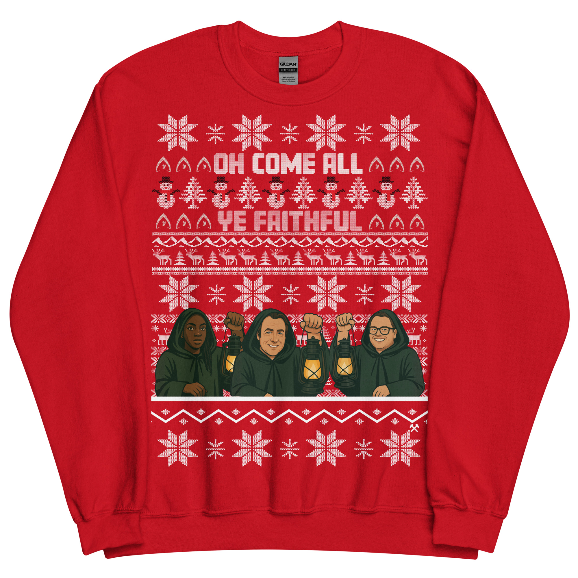 unisex crew neck sweatshirt red front 68fa4cce50cbc d1ce8882eb6c76836f0f