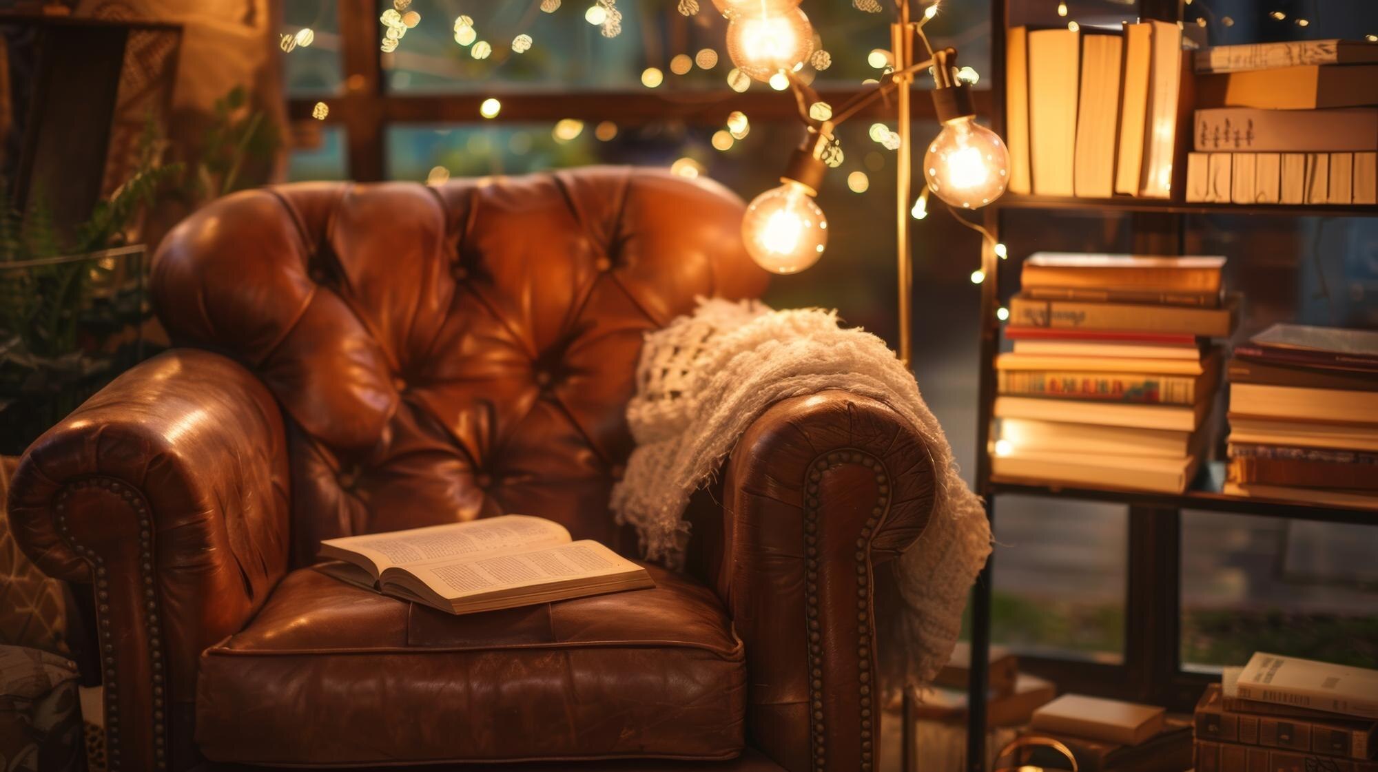 unwind in this dreamy reading nook with a buttery b1a5d6aac6df78383d97