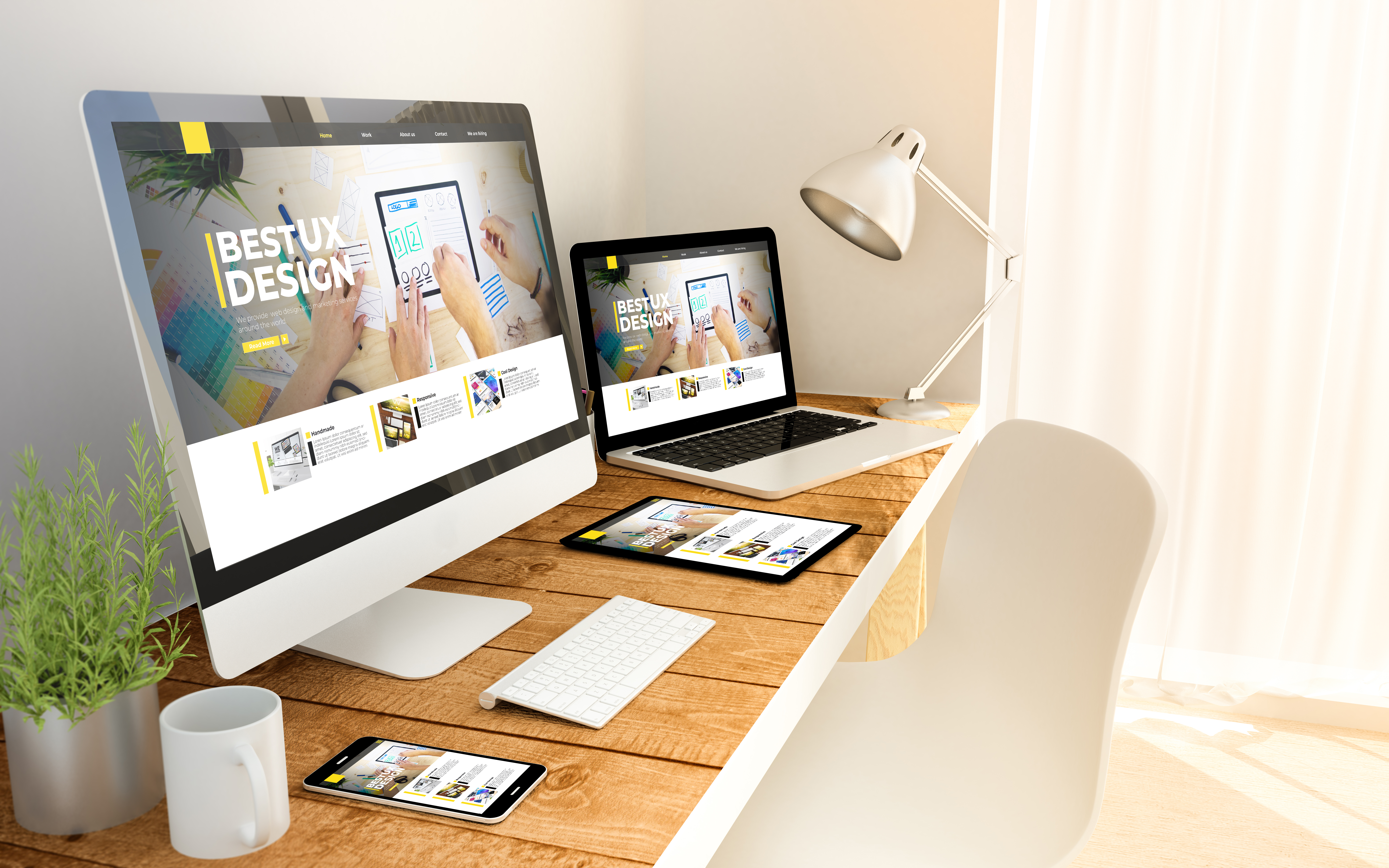 ux design website responsive concept on devices 14bde5fcdf6e97c8746b