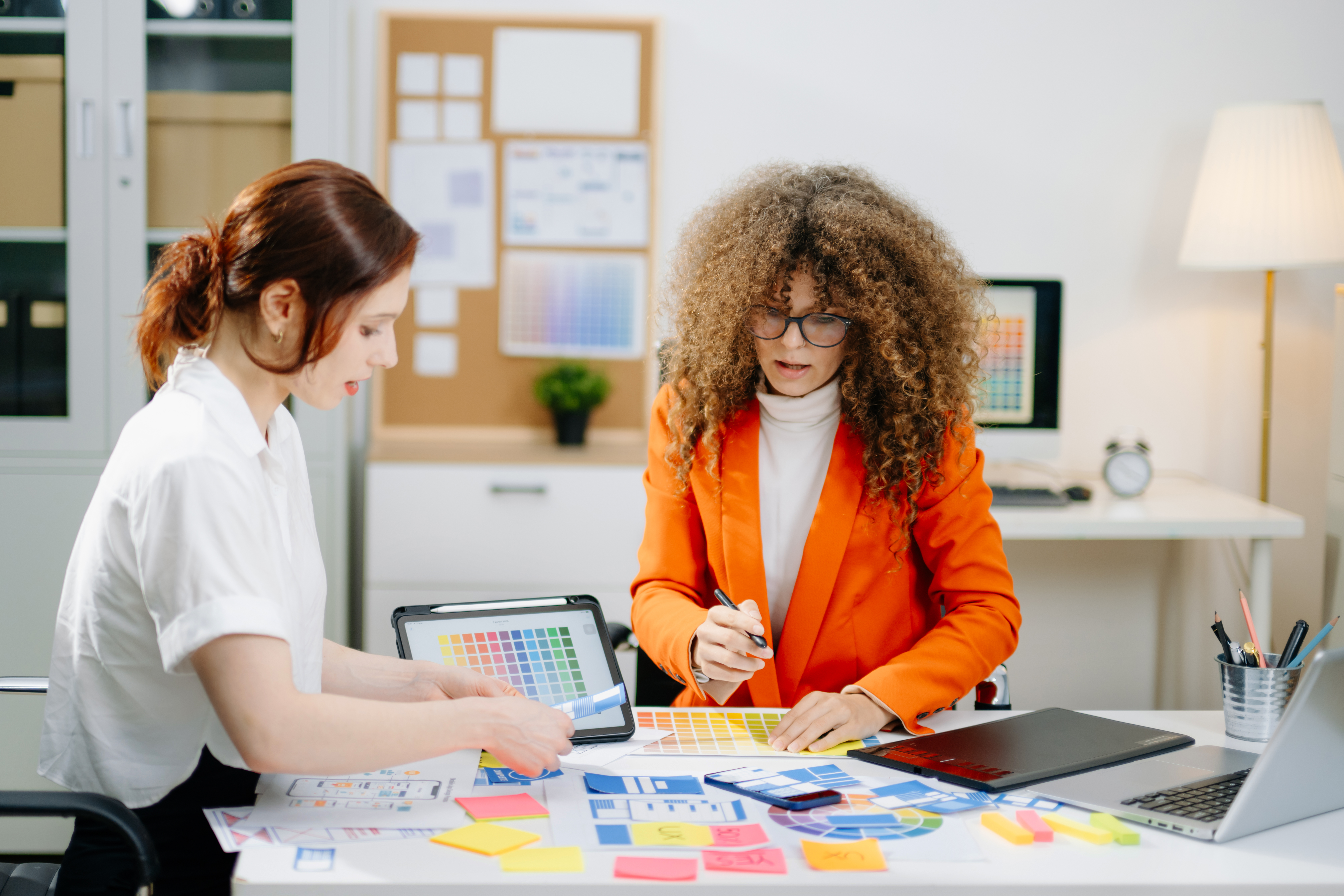 ux ui designers working with color palettes wiref ac412207523852c8234d