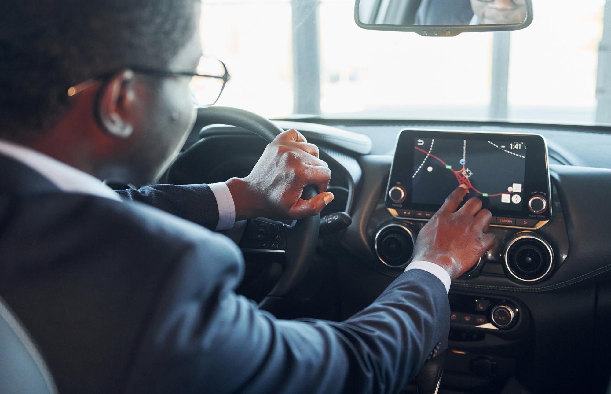 Sanitized luxury vehicle interior showcasing elite Chauffeur Safety and comfort standards.