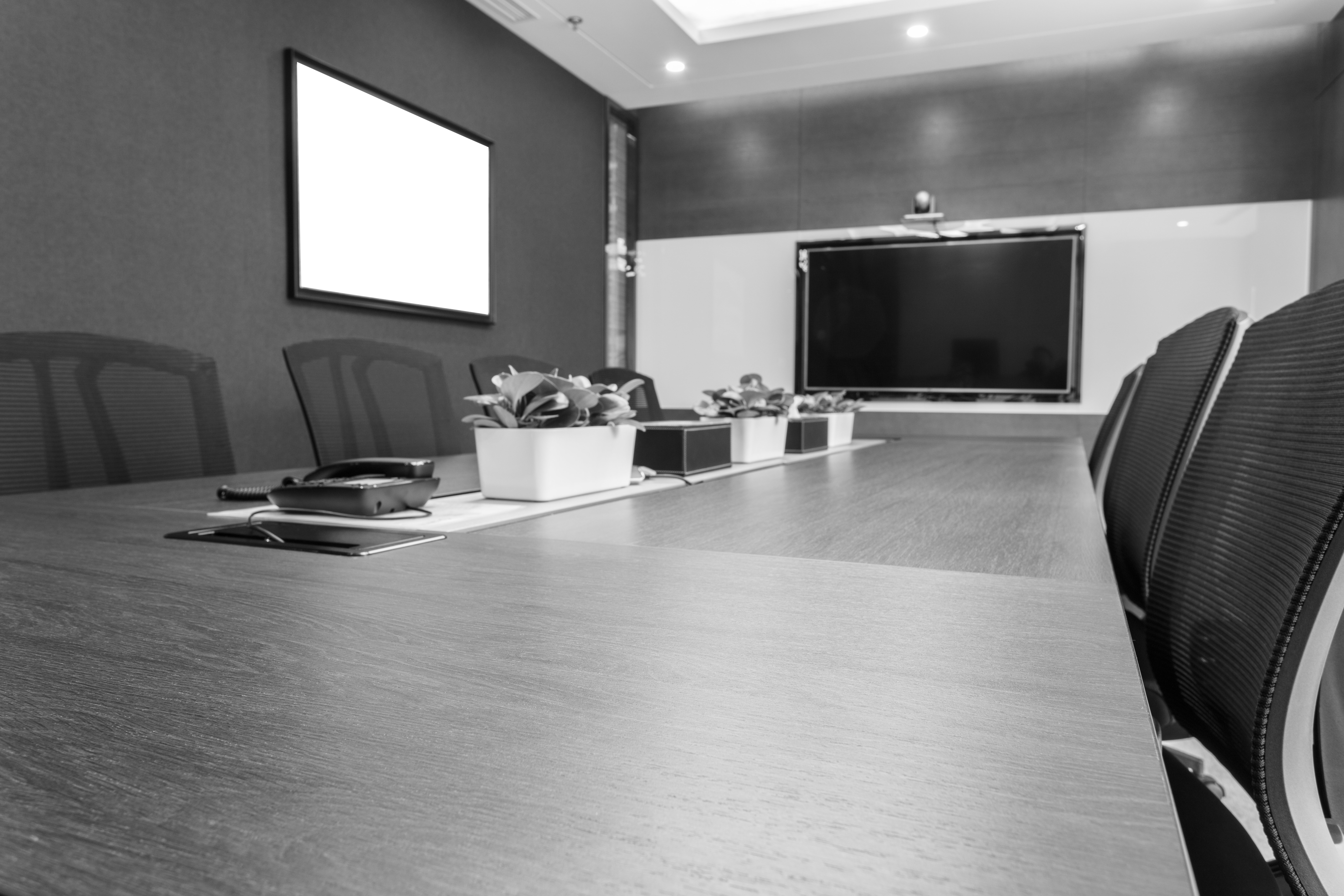 View Of Business Conference Room In Modern Office F4D593D1Af313829D47C