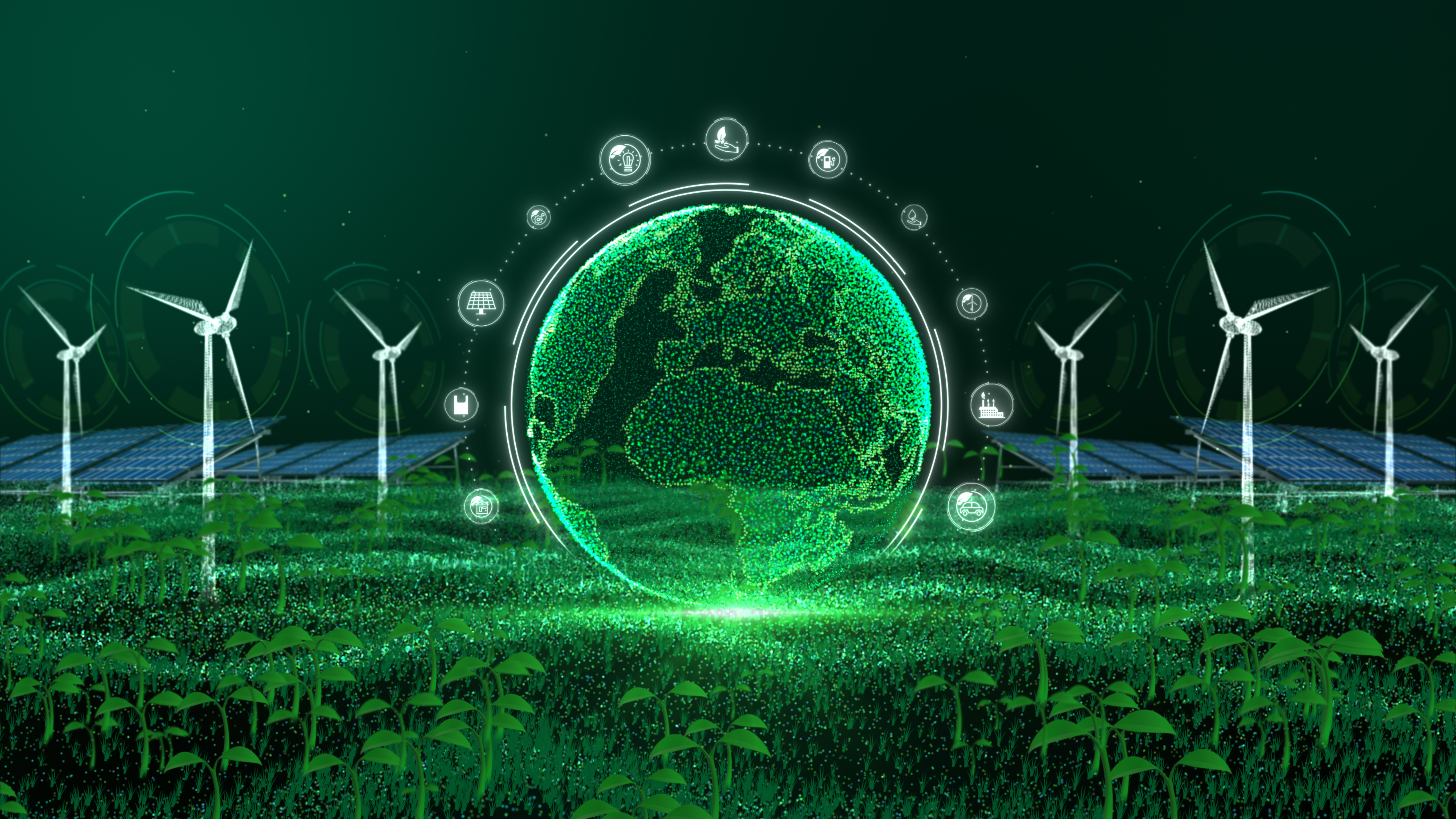 wind turbines and solar panels green energy lands 87c7b18016a95f25ab74